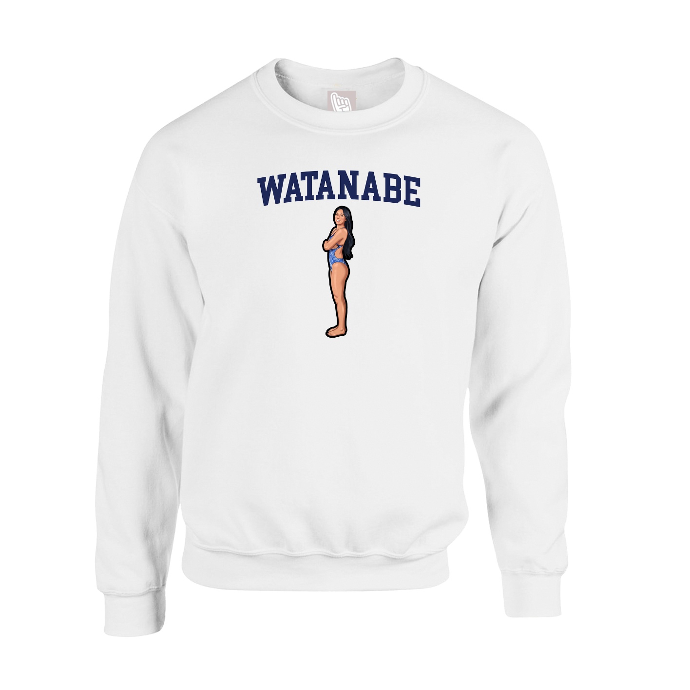 Fleece Crew — Shirsey in White