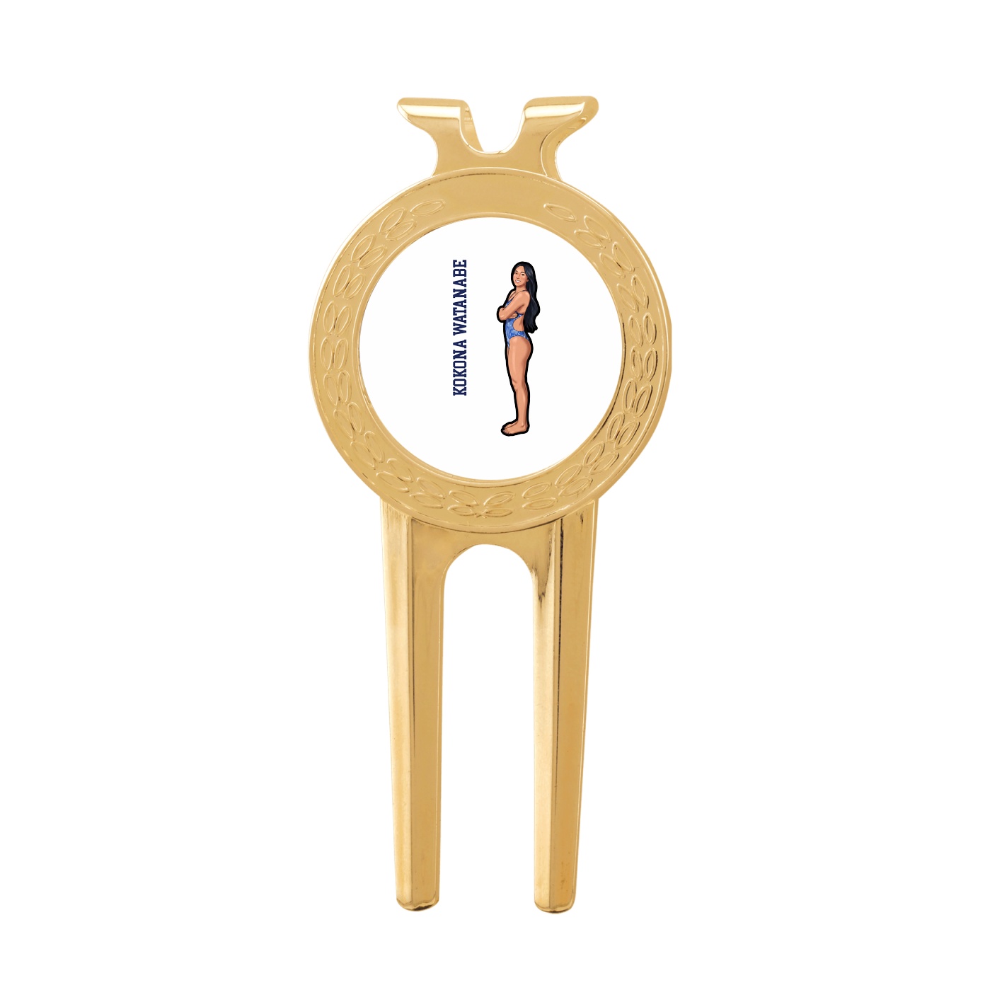Divot Tool with Ball Marker — Name Vertical in Classic