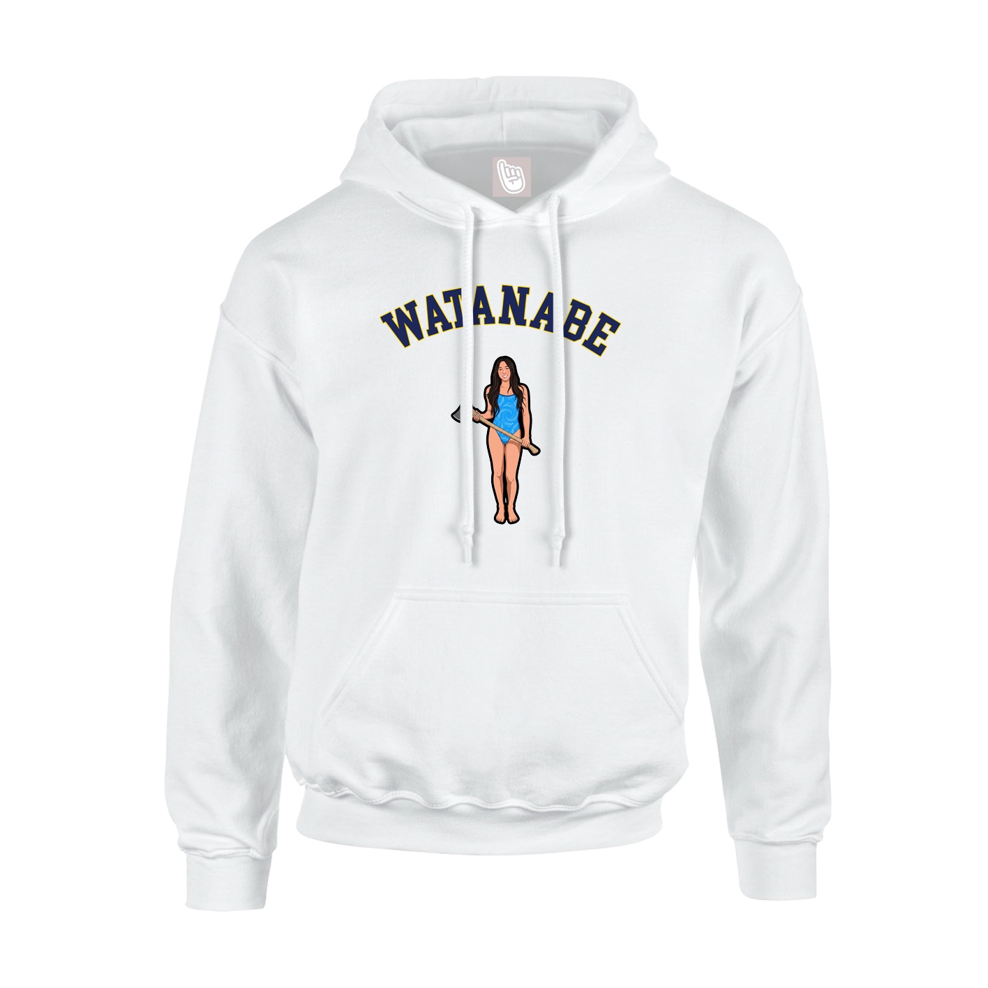 Youth Hoodie — Shirsey Arch in White