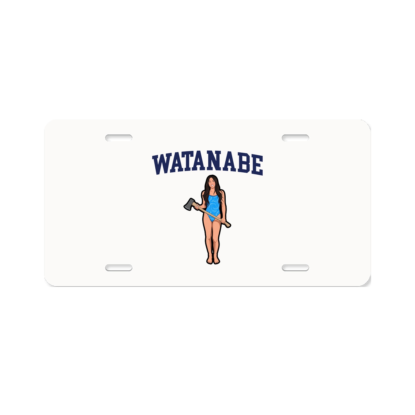 License Plate — Shirsey in Classic