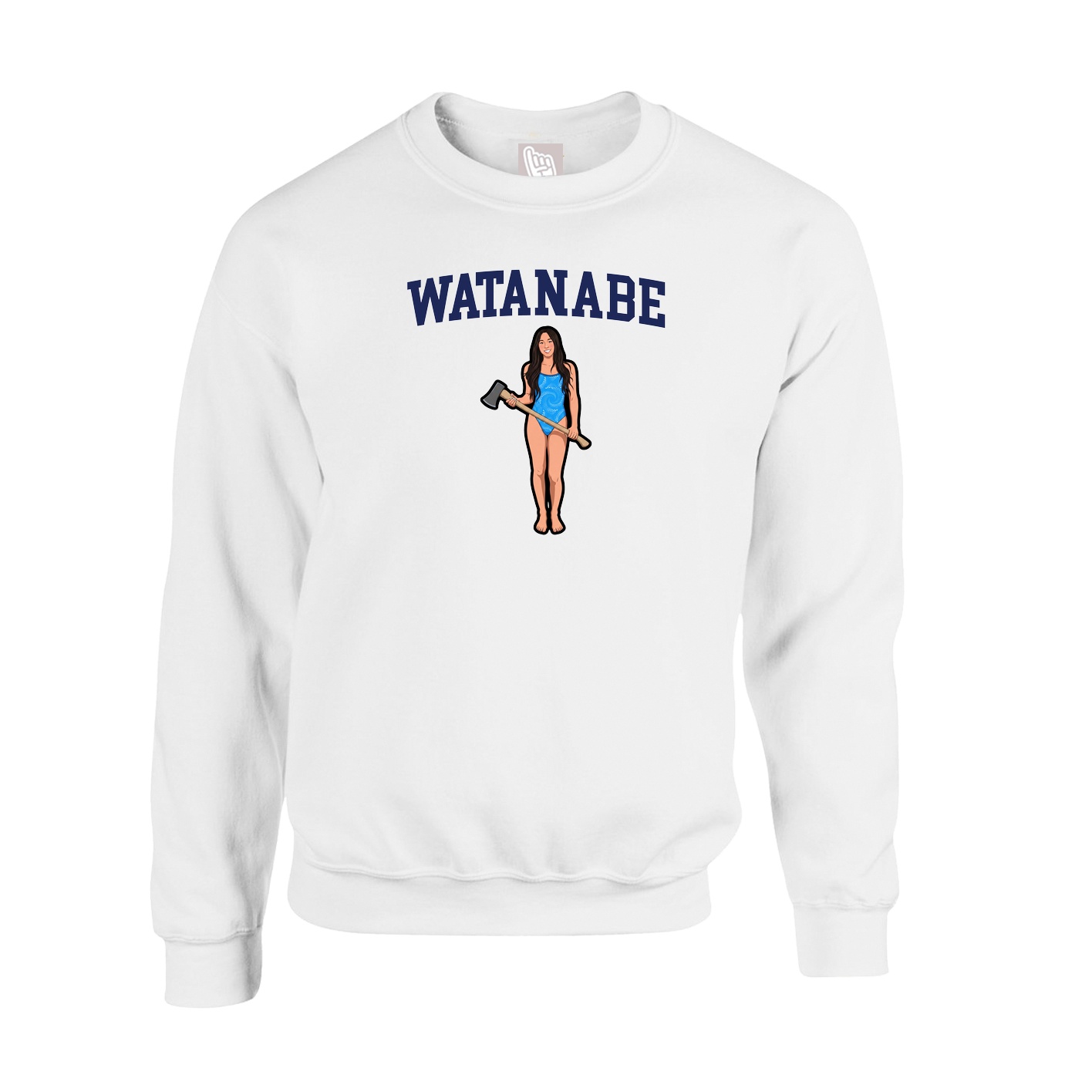 Fleece Crew — Shirsey in White