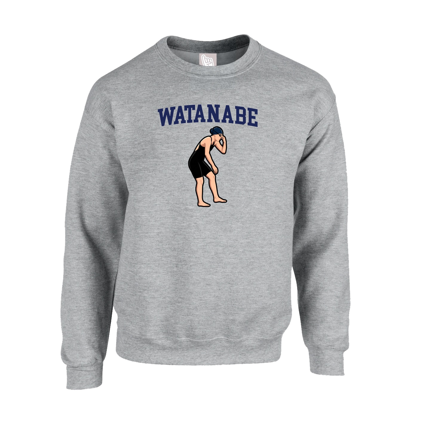 Fleece Crew — Shirsey in Grey