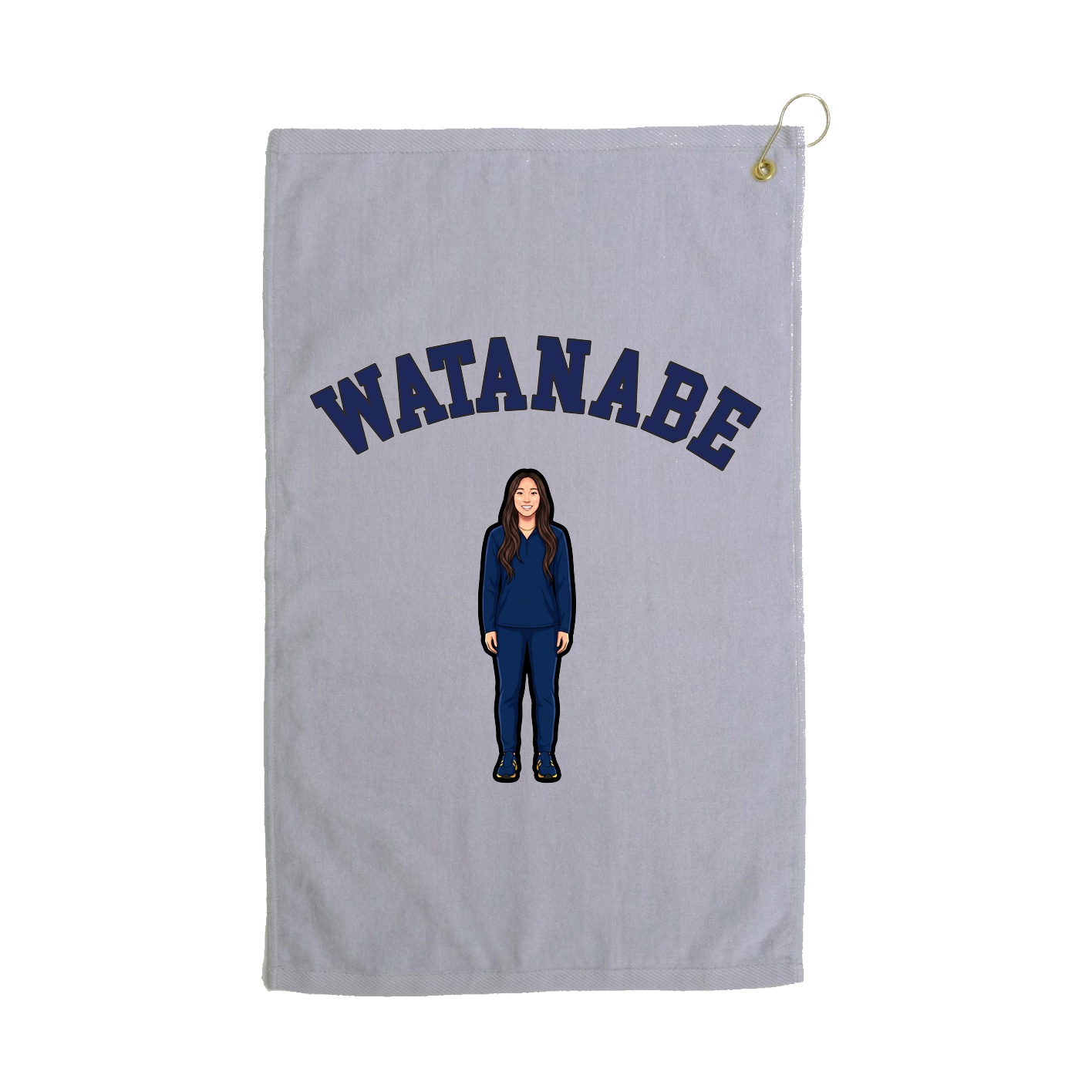 Golf Towel — Shirsey Arch in Grey
