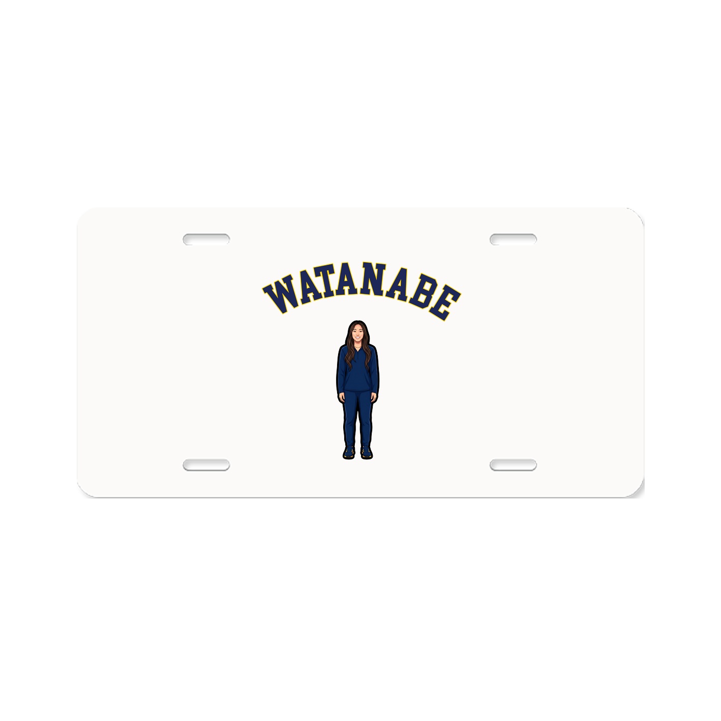 License Plate — Shirsey Arch in Classic