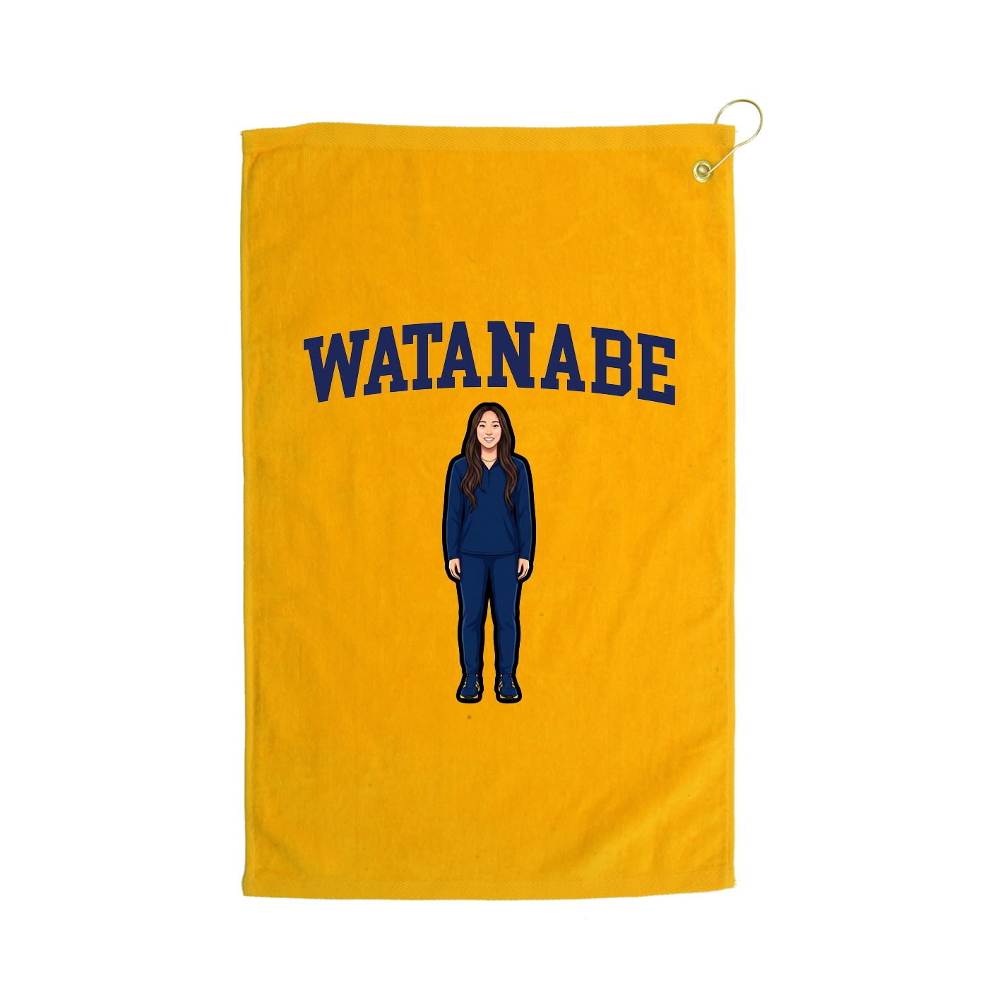 Golf Towel — Shirsey in Gold