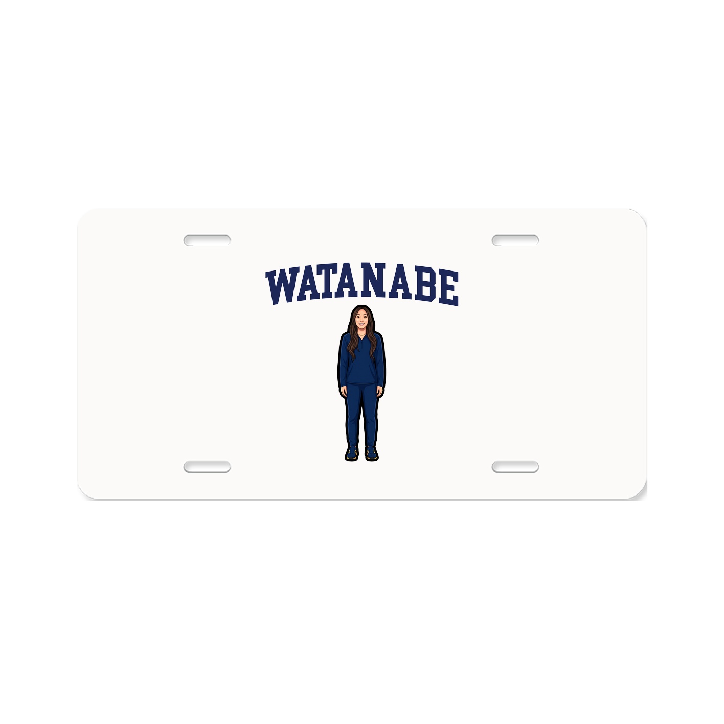 License Plate — Shirsey in Classic