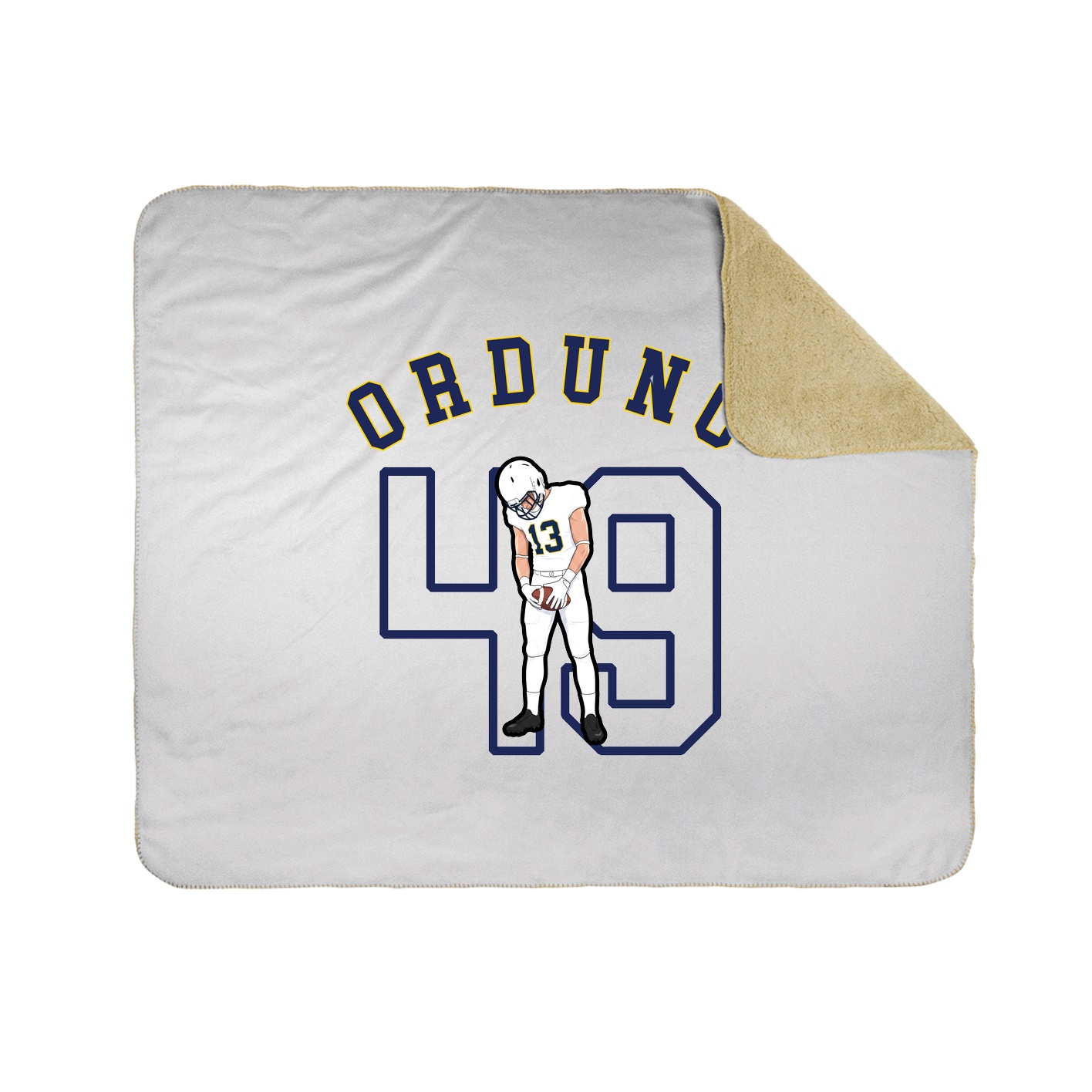 Throw Blanket — Shirsey Arch in White