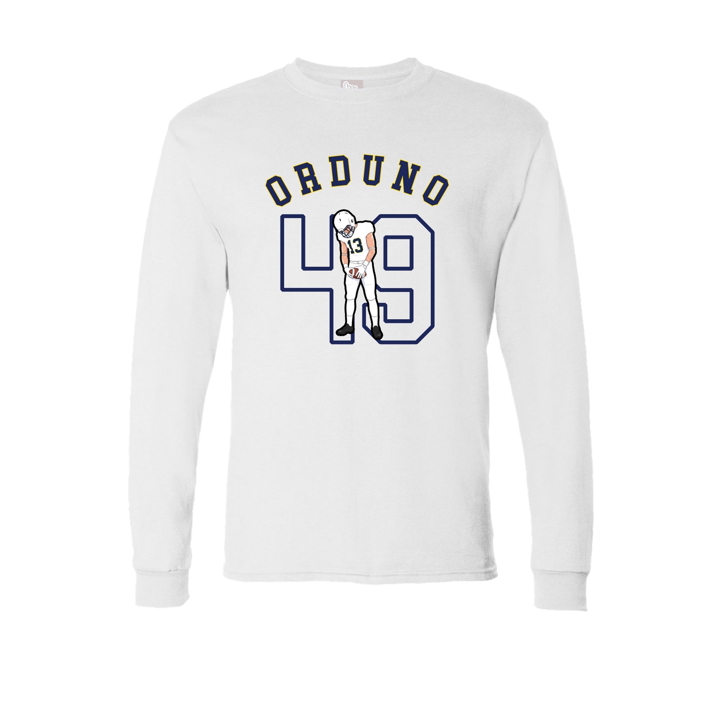 Long Sleeve Tee — Shirsey Arch in White