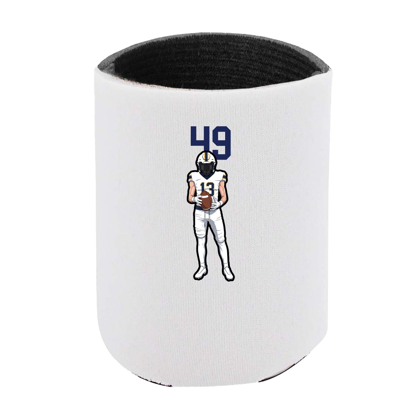 Can Holder — Number Top in White
