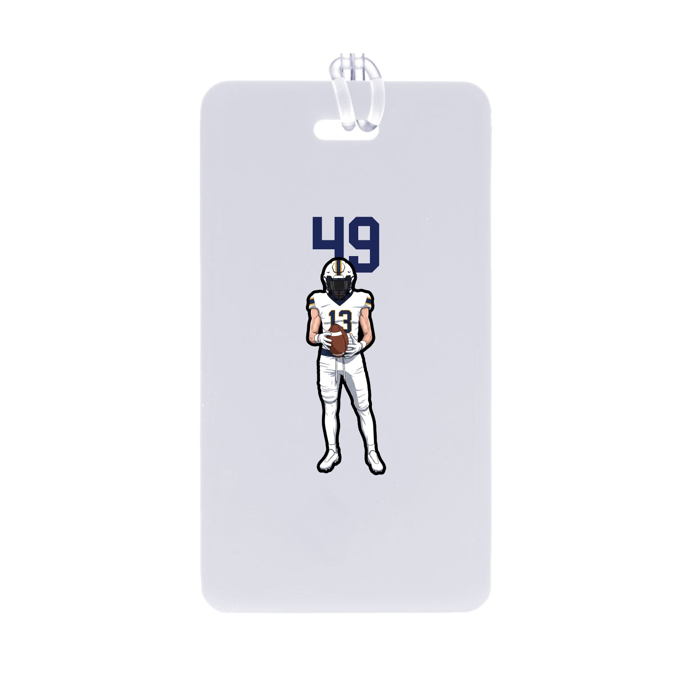 Bag Tag — Number Top in Classic