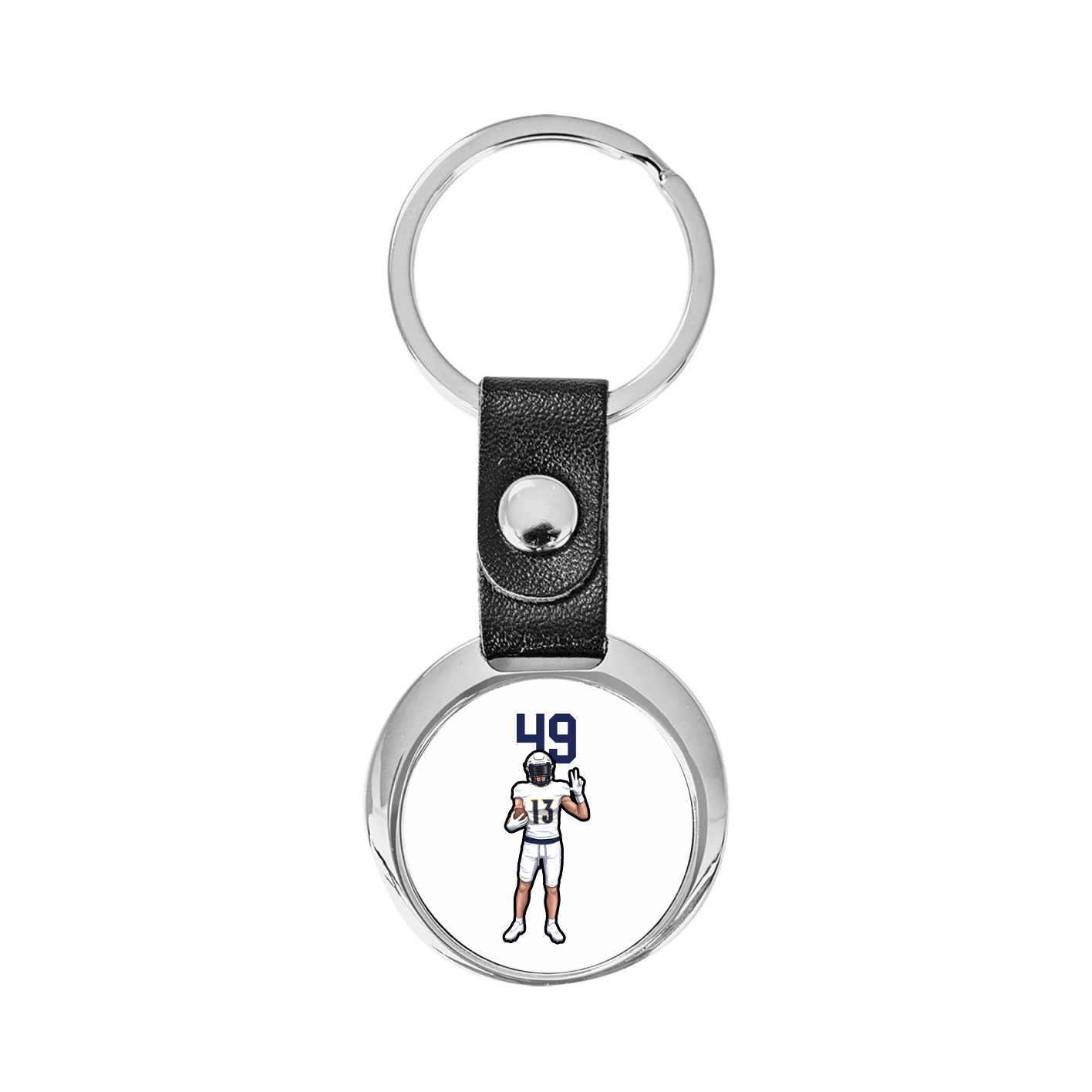 Key Chain — Number Top in Classic