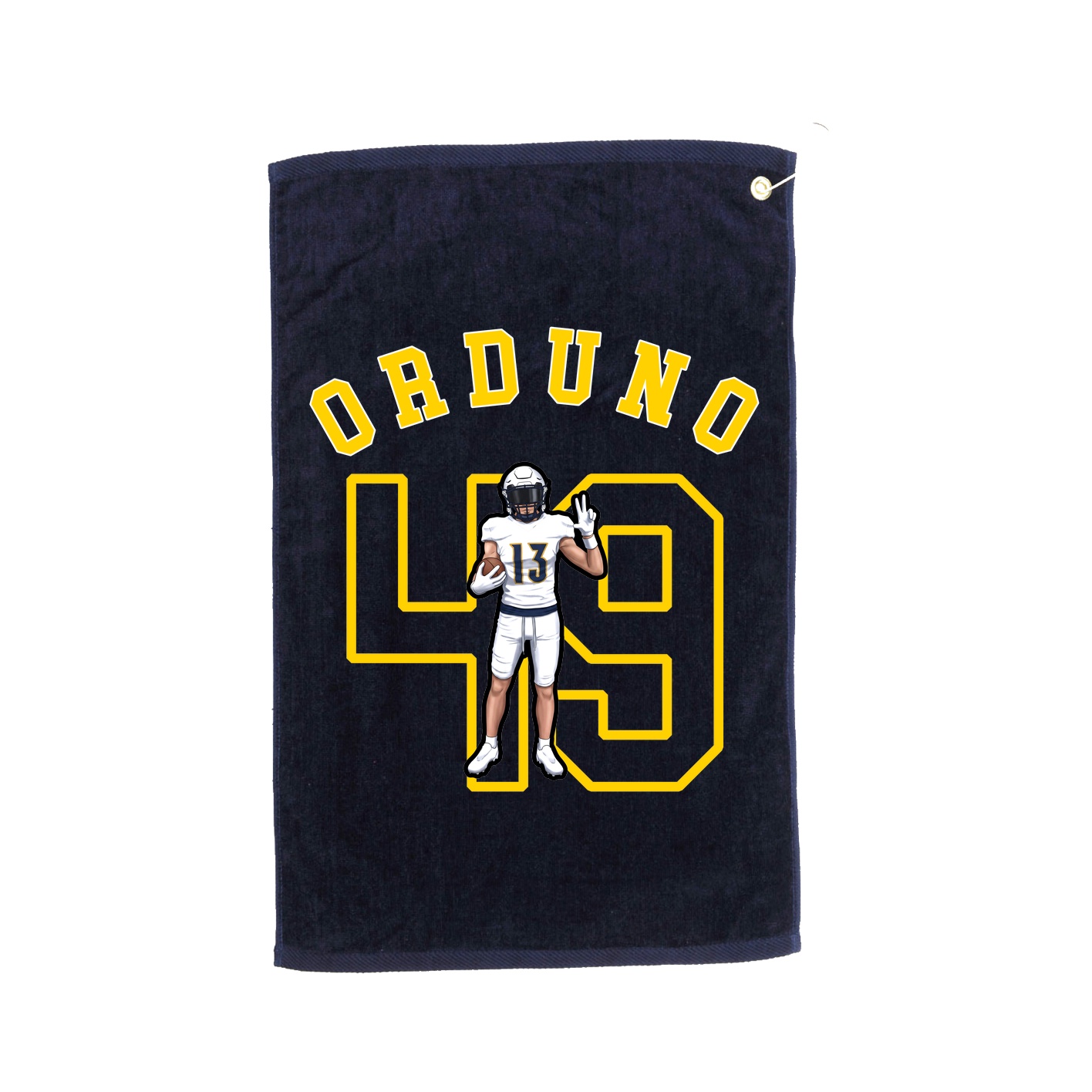 Golf Towel — Shirsey Arch in Navy