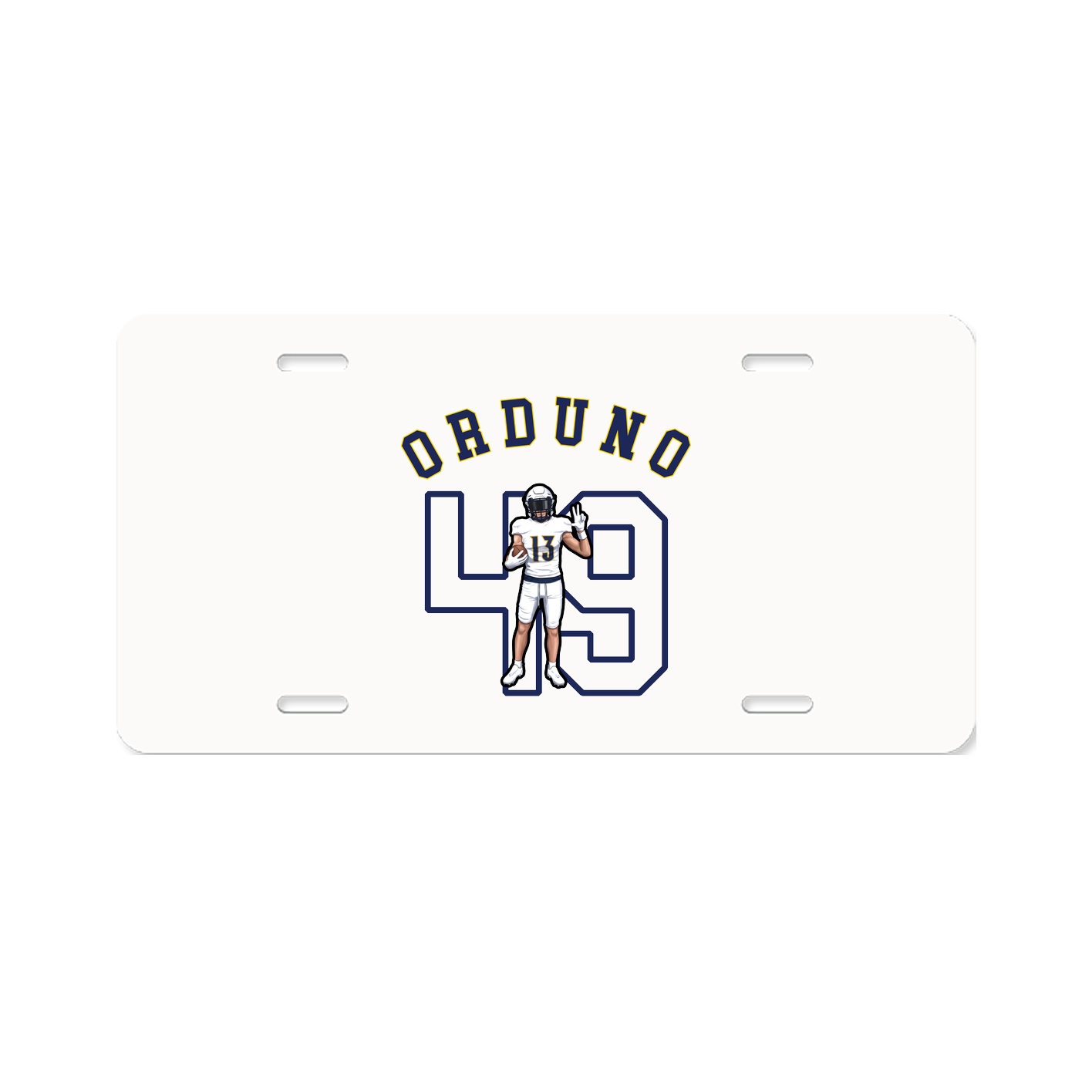 License Plate — Shirsey Arch in Classic