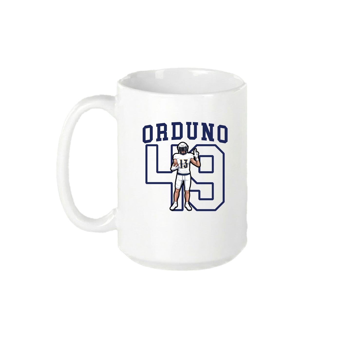 15oz Coffee Mug — Shirsey in White
