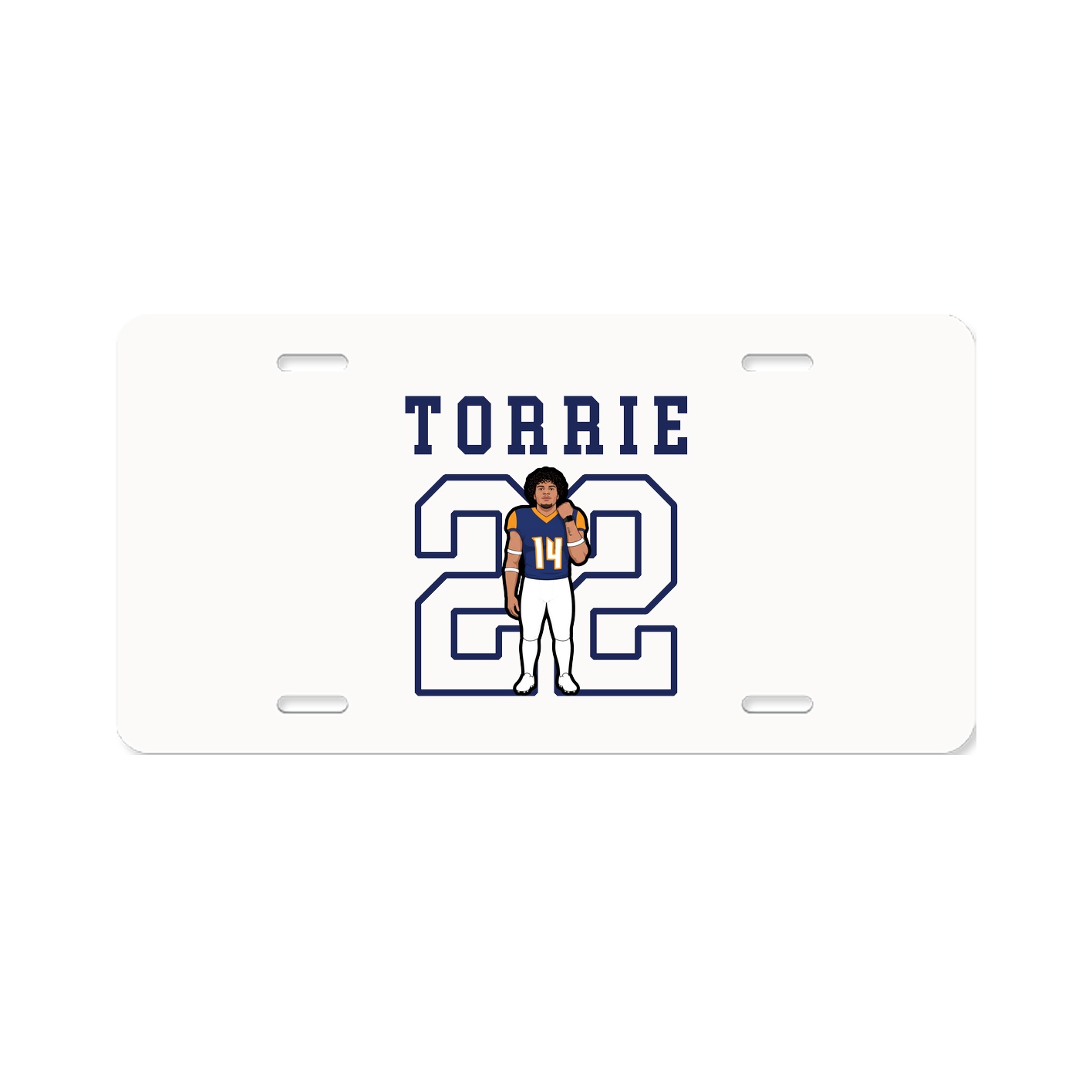 License Plate — Shirsey in Classic