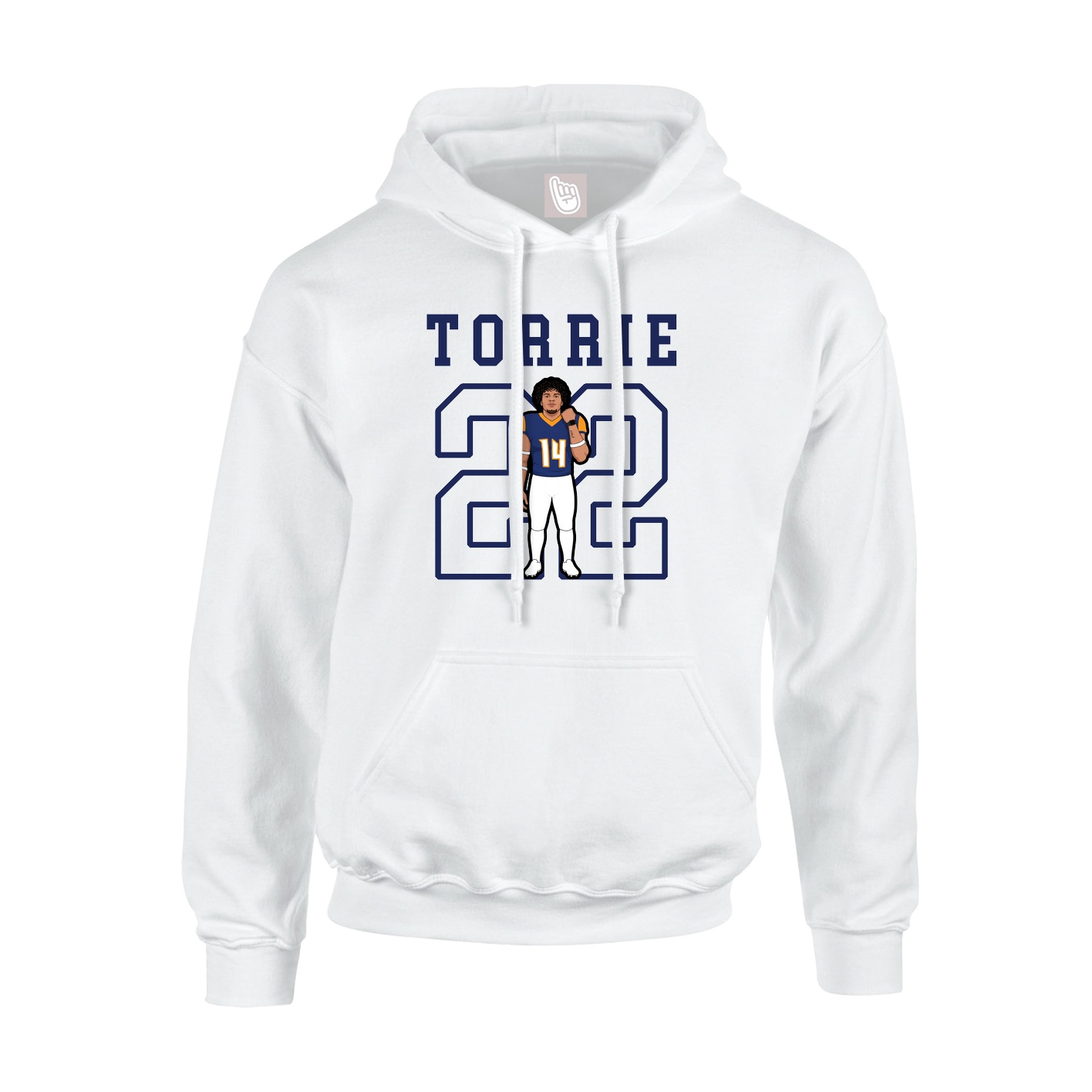 Youth Hoodie — Shirsey in White