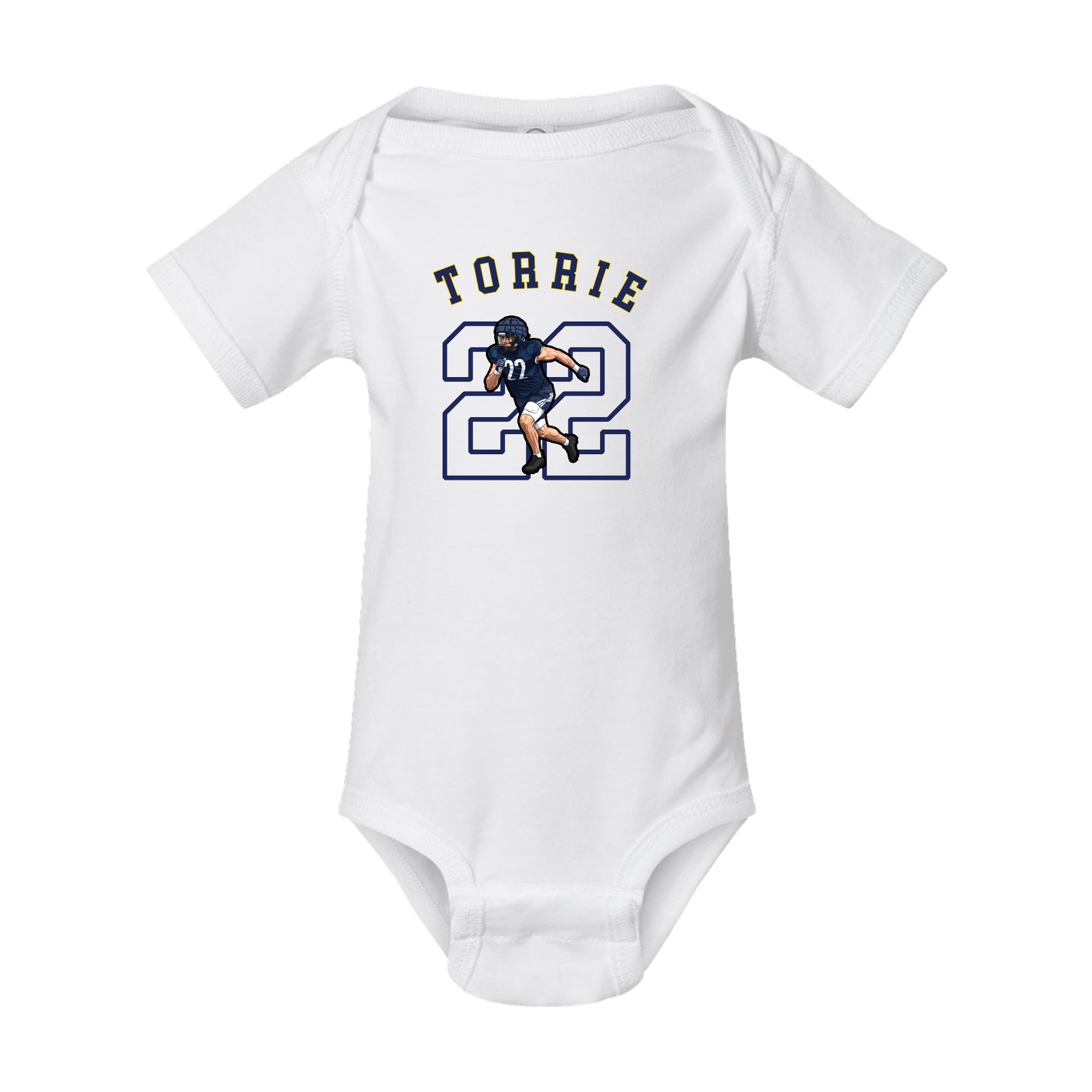 Baby Onesie — Shirsey Arch in White