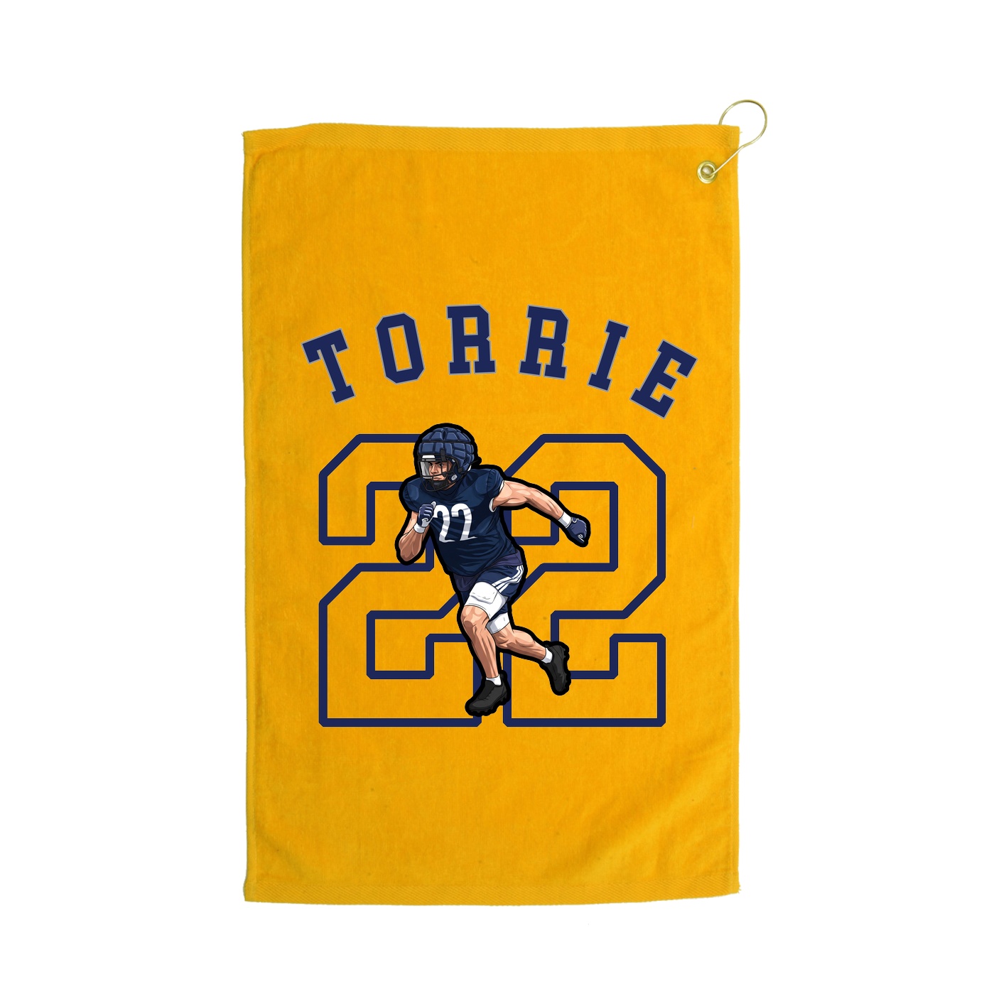Golf Towel — Shirsey Arch in Gold