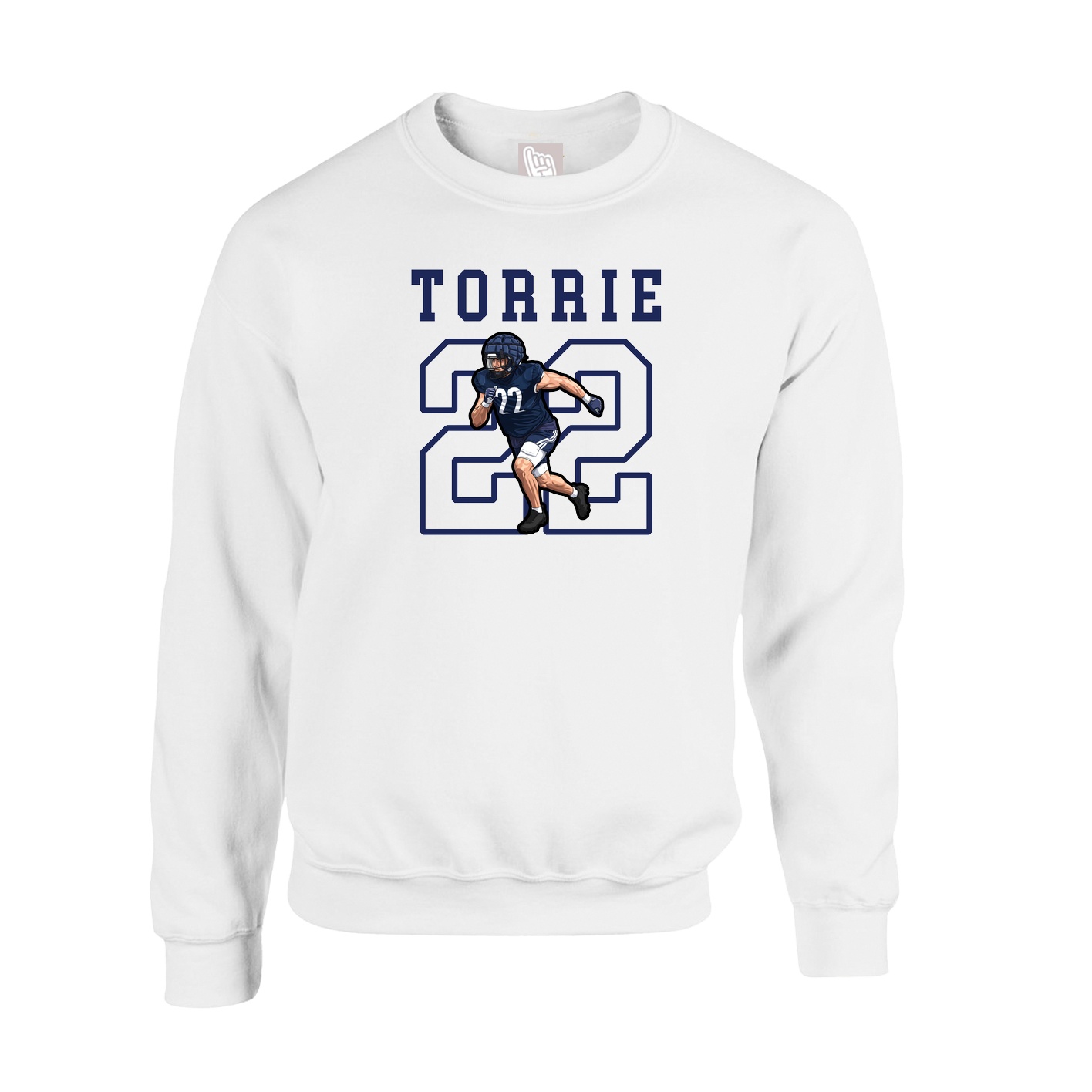 Fleece Crew — Shirsey in White
