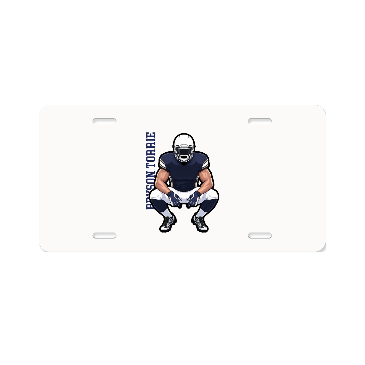 Aluminum License Plate