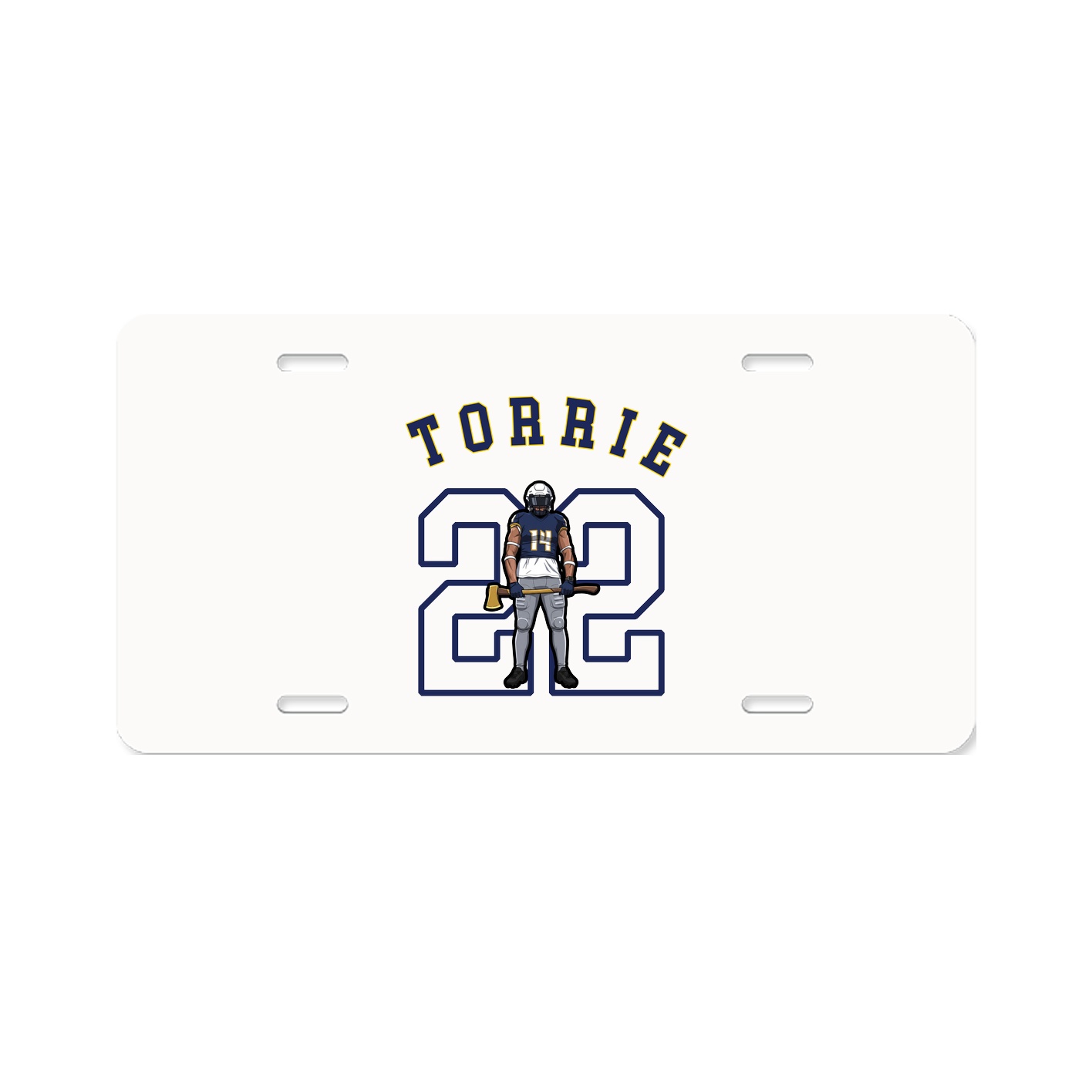License Plate — Shirsey Arch in Classic
