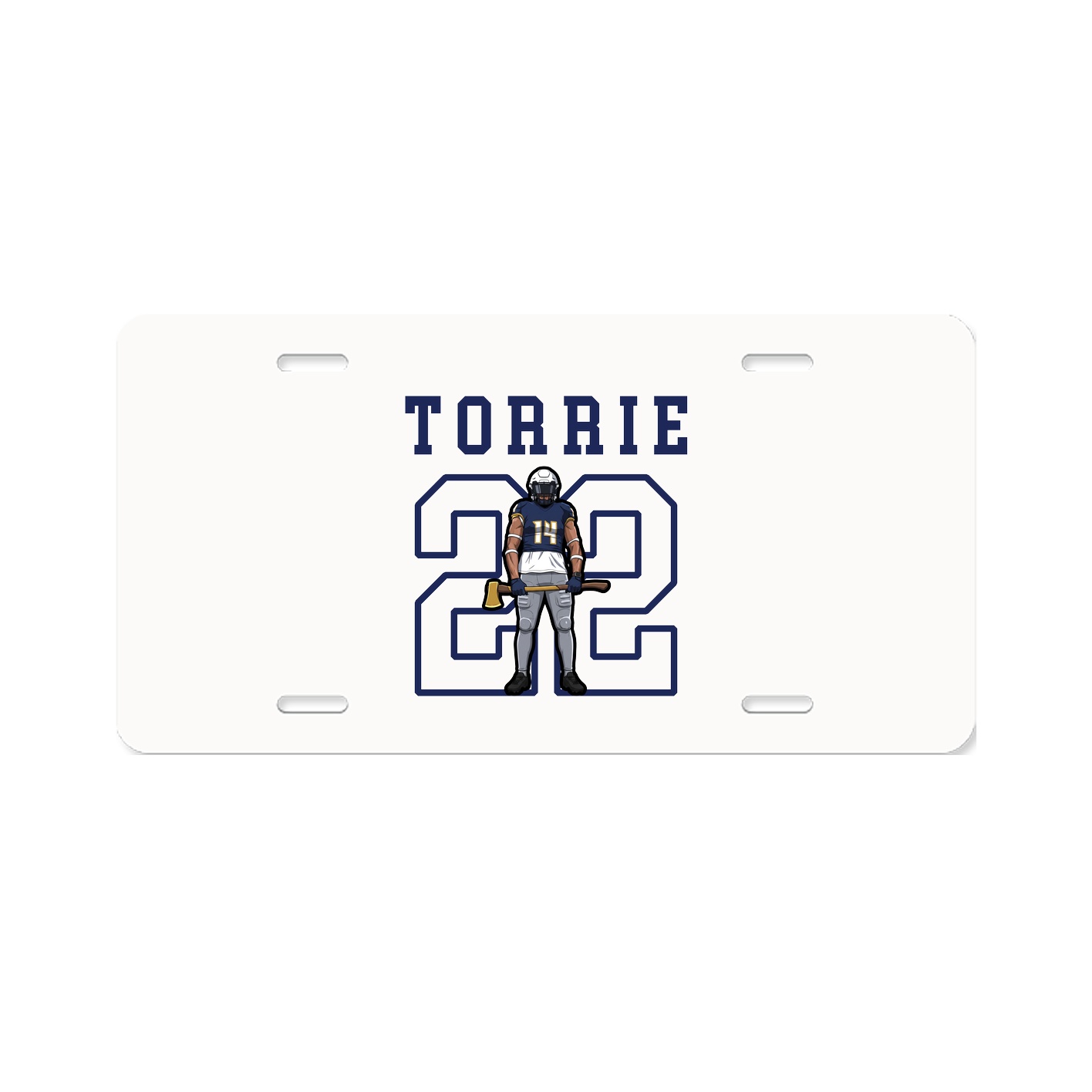 License Plate — Shirsey in Classic