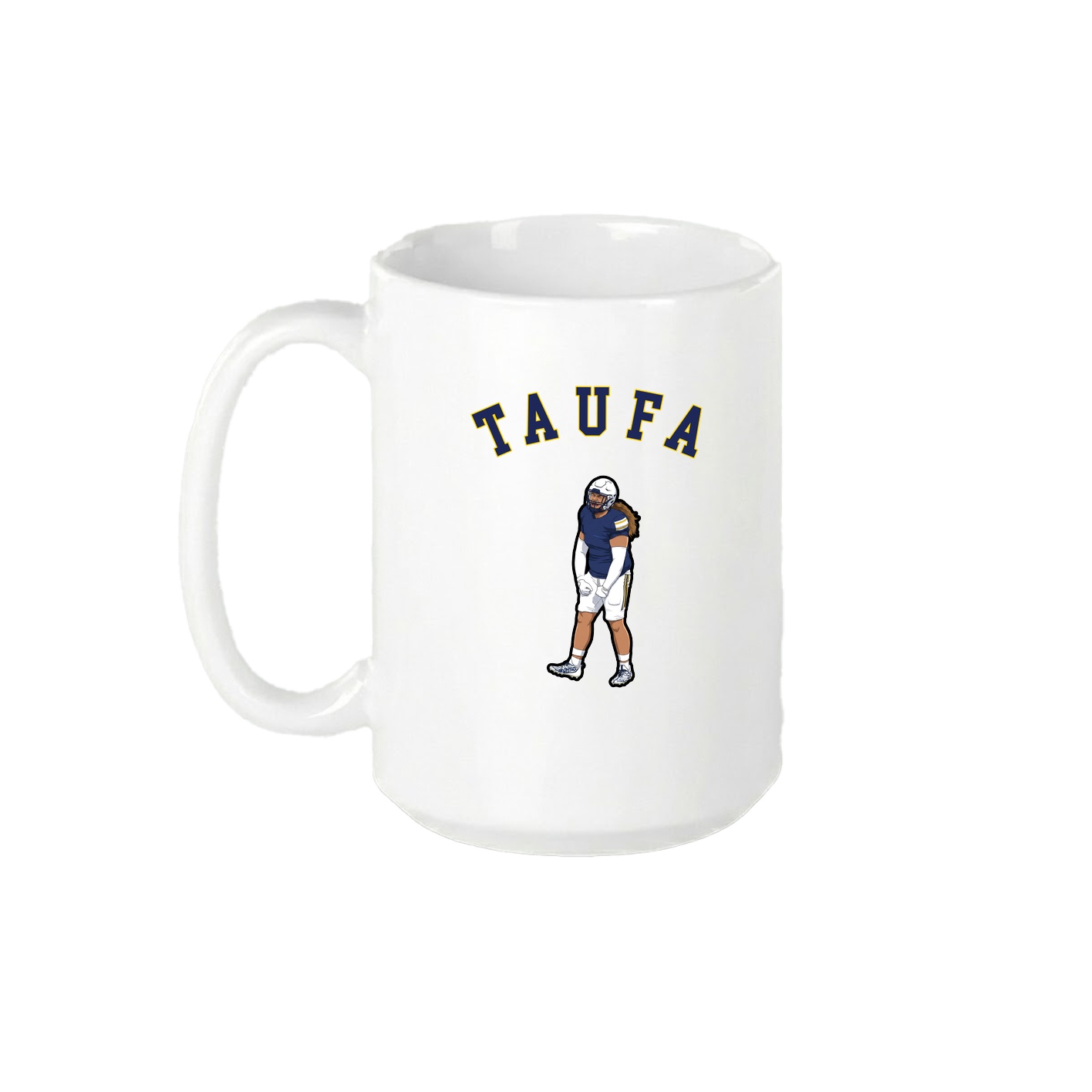 15oz Coffee Mug — Shirsey Arch in White