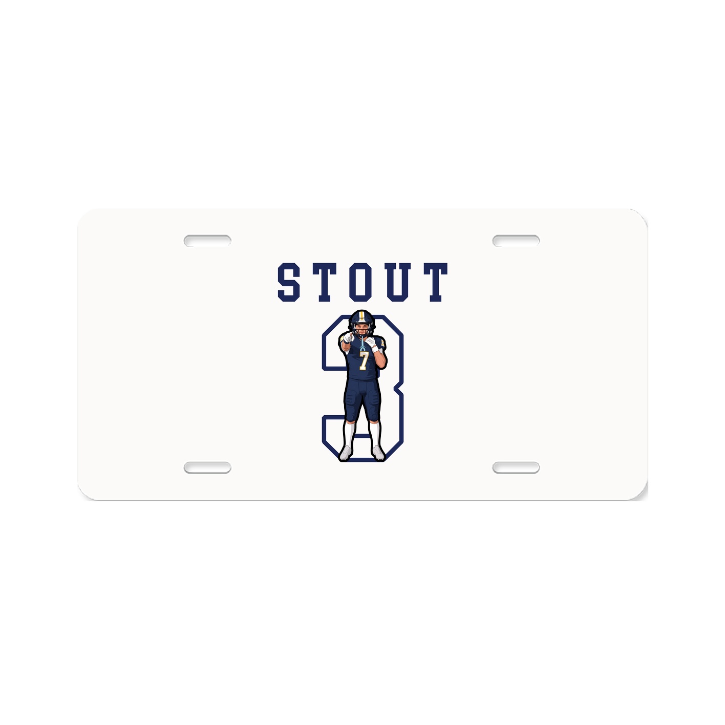 License Plate — Shirsey in Classic