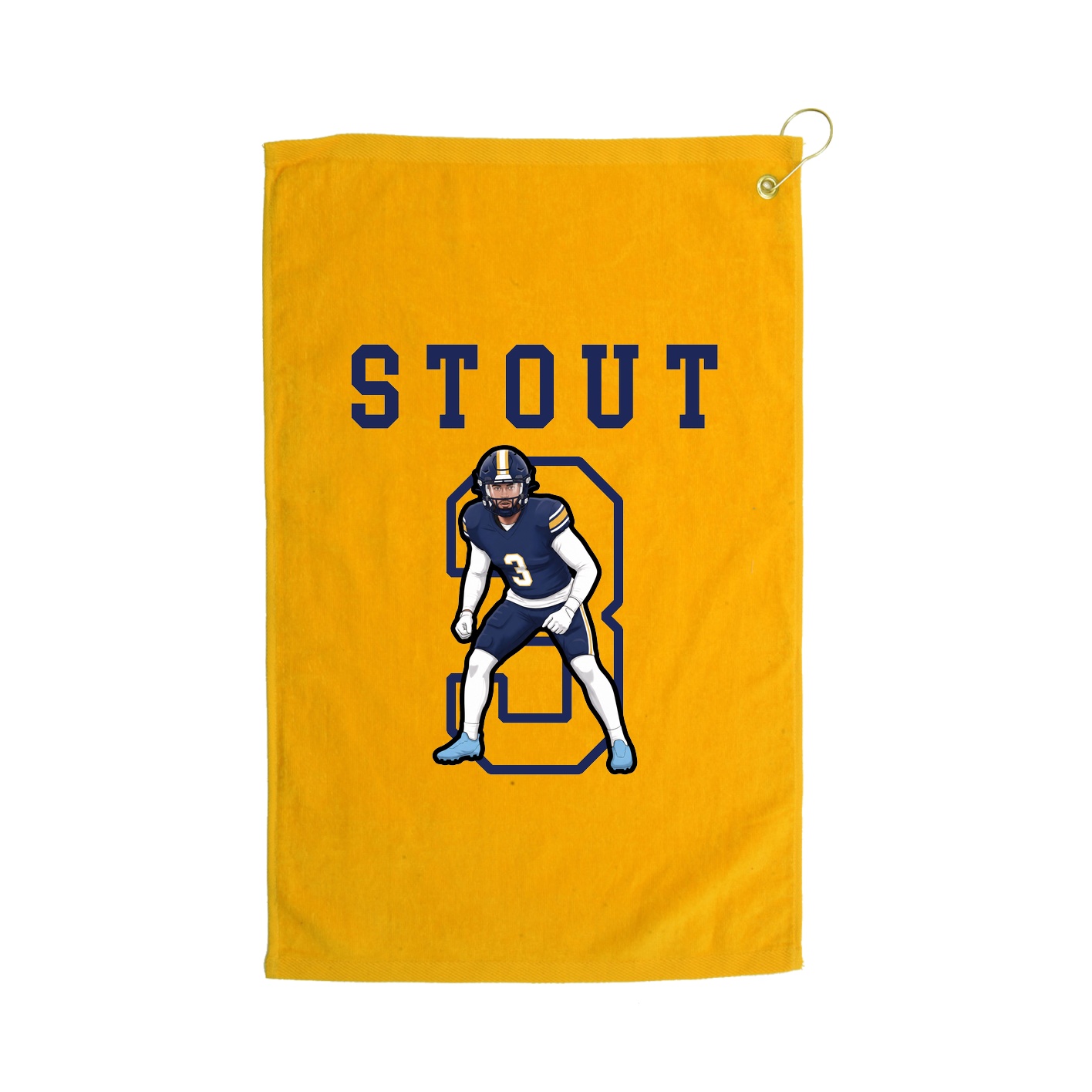 Golf Towel — Shirsey in Gold