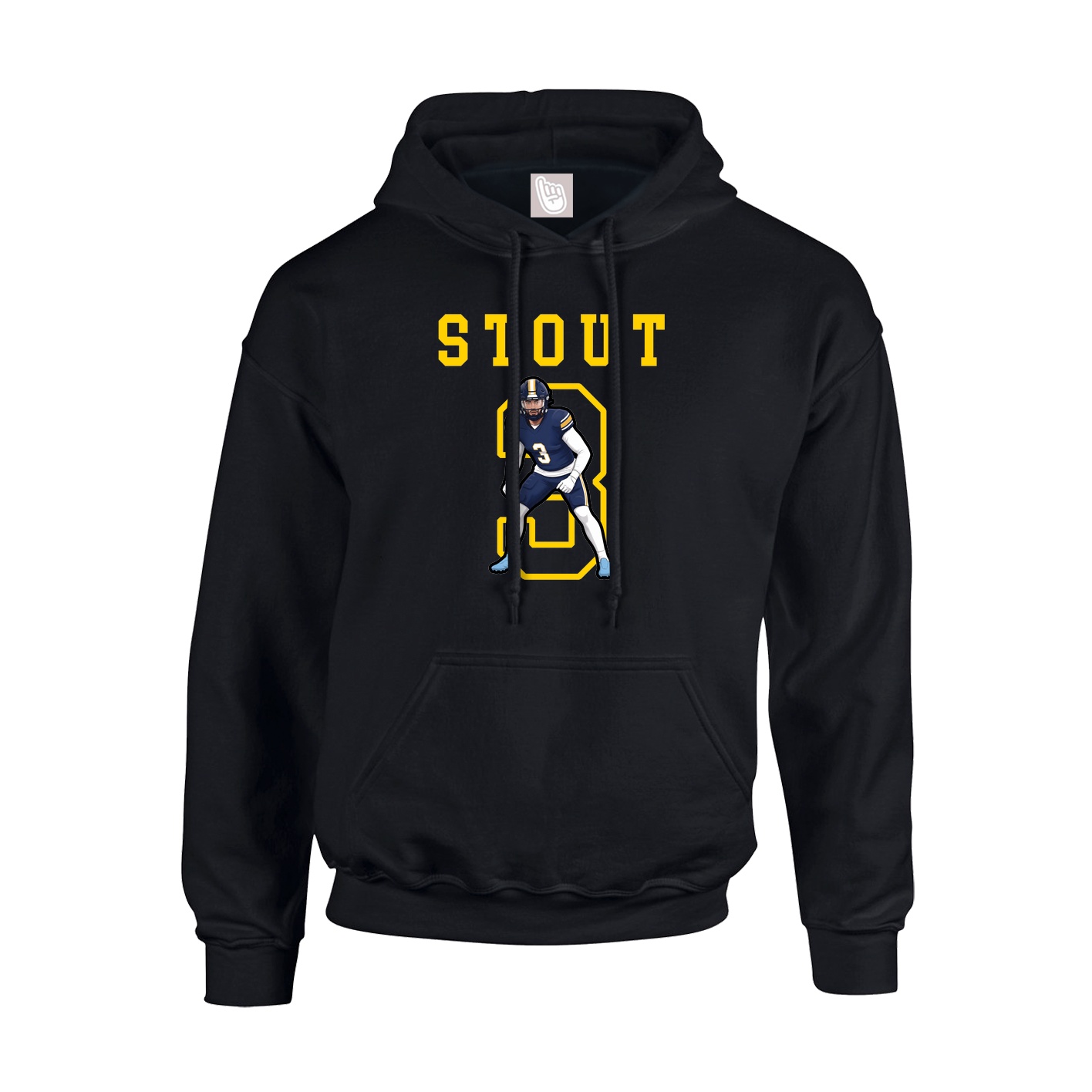 Youth Hoodie — Shirsey in Black