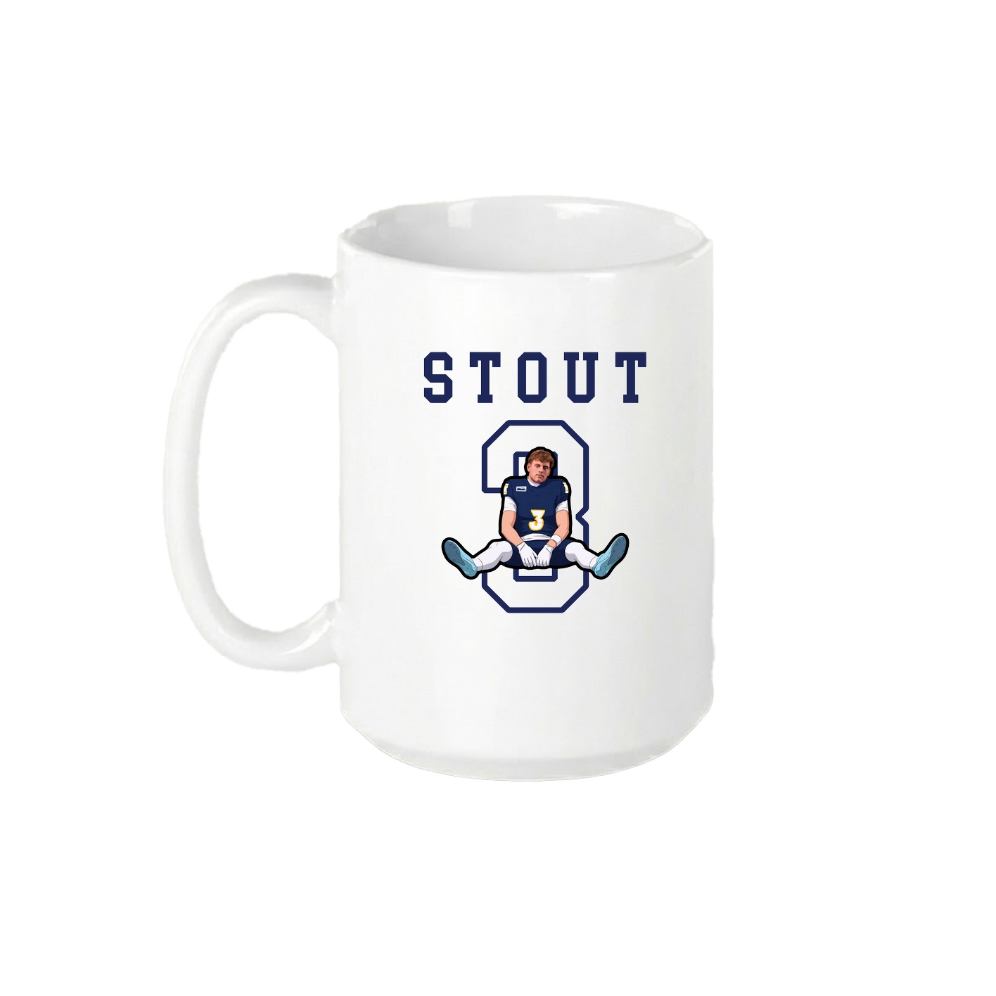 15oz Coffee Mug — Shirsey in White