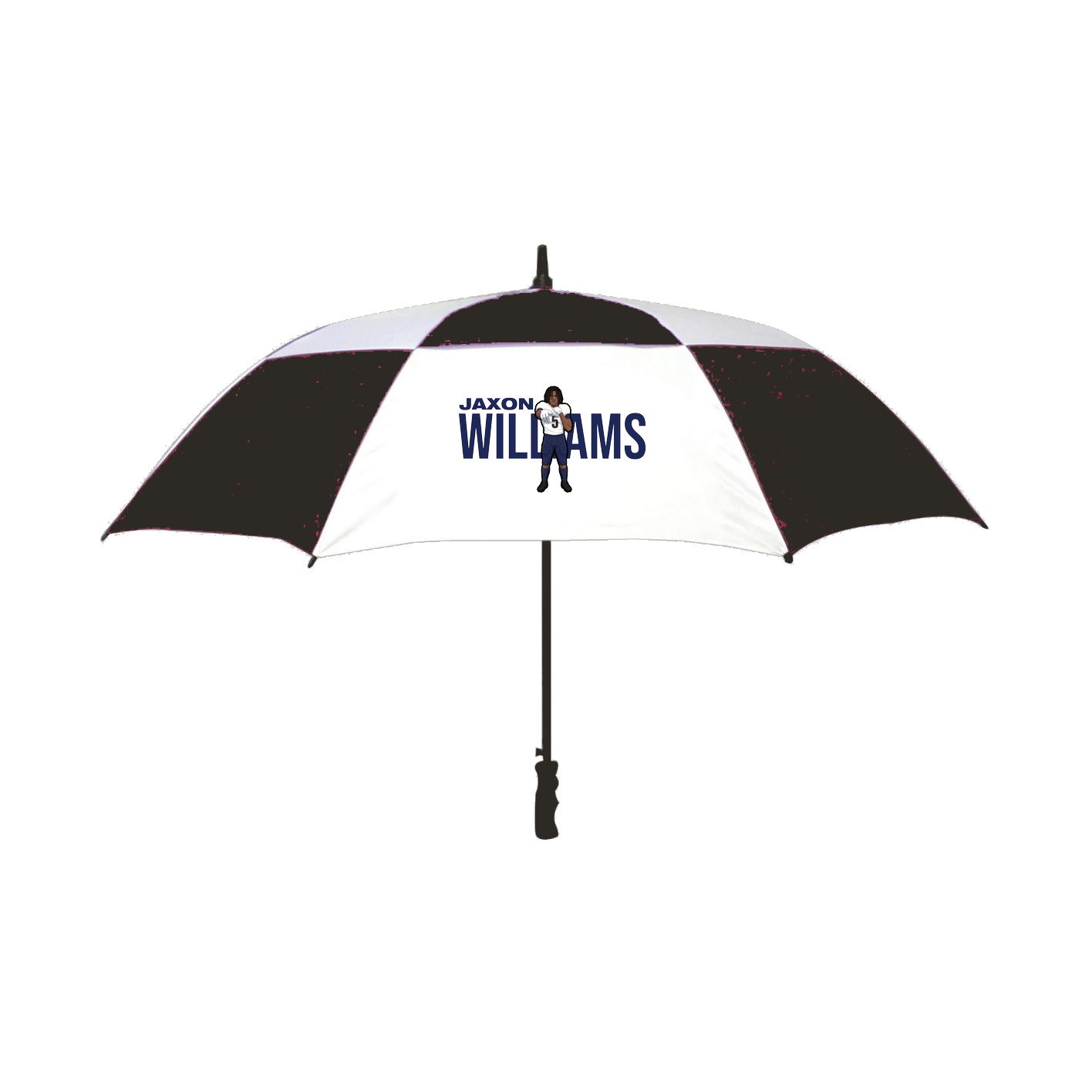 Golf Umbrella — Player Name in Black