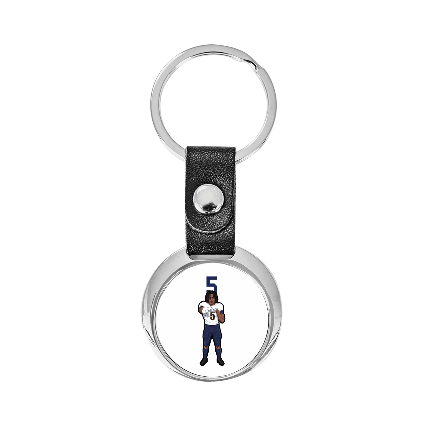 Key Chain — Number Top in Classic