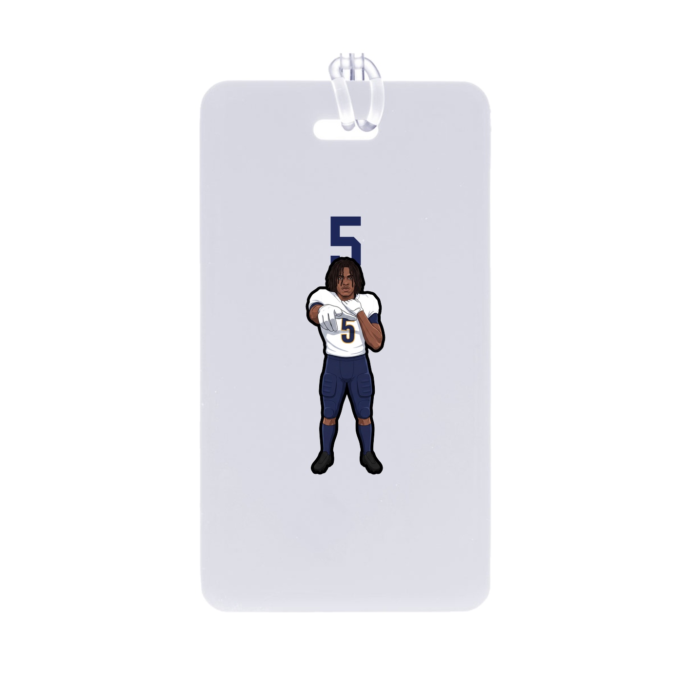 Bag Tag — Number Top in Classic