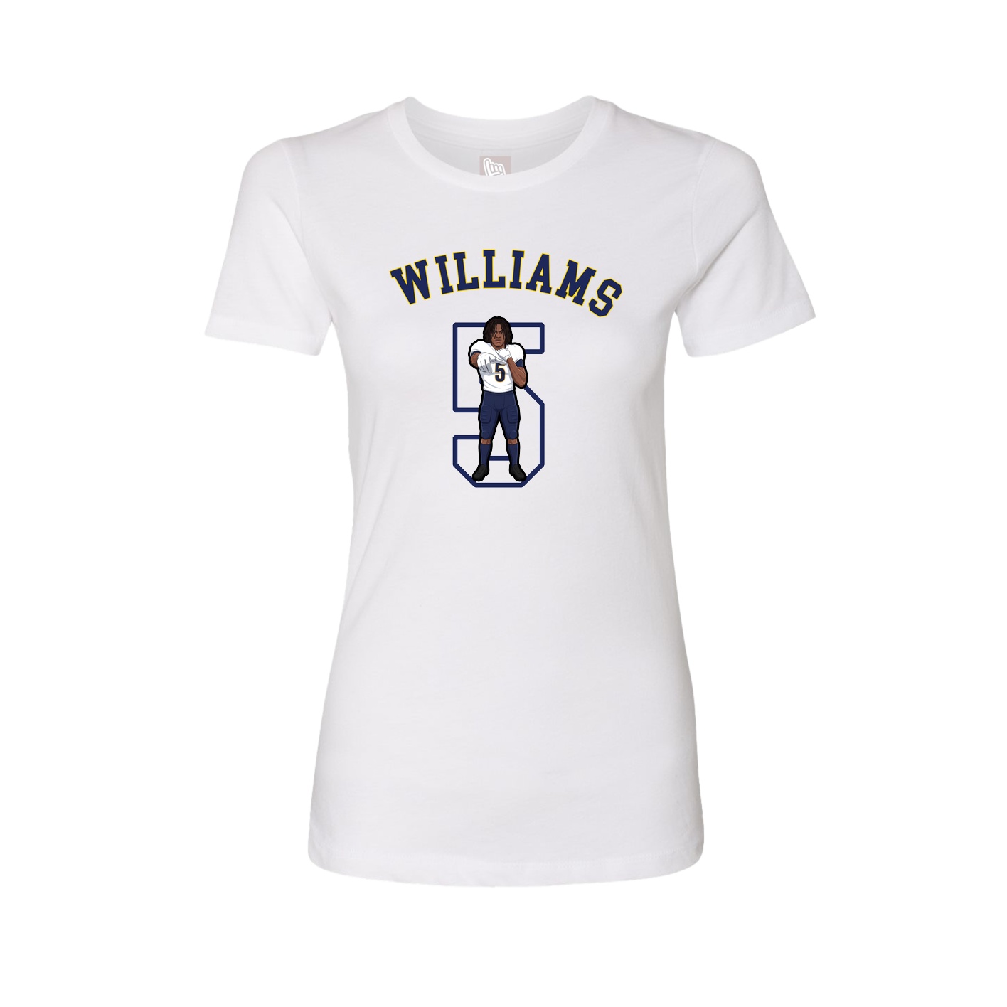 Womens Tee — Shirsey Arch in White
