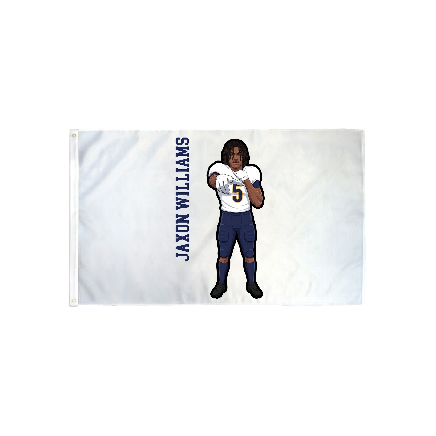 3x5 Flag — Name Vertical in Classic
