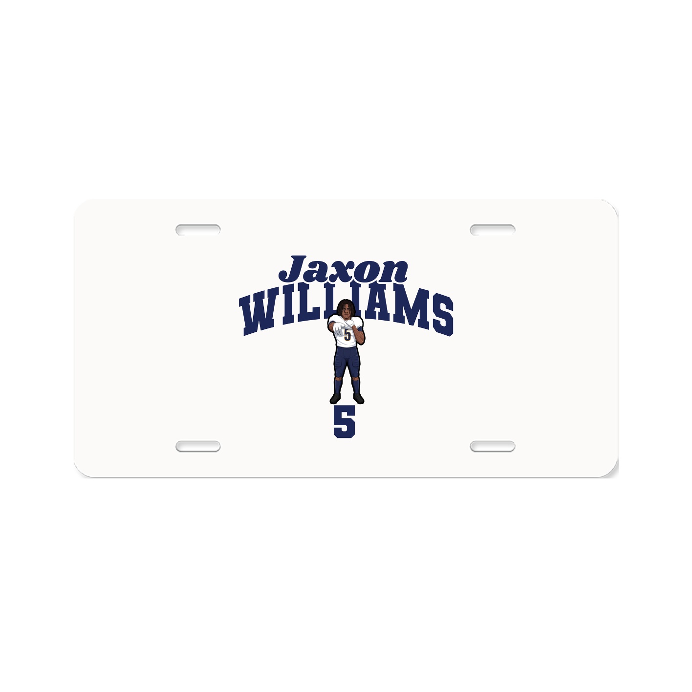 License Plate — Signature Arch in Classic