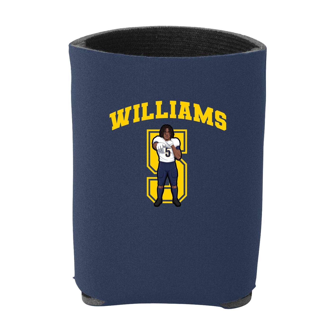 Can Holder — Number in Navy