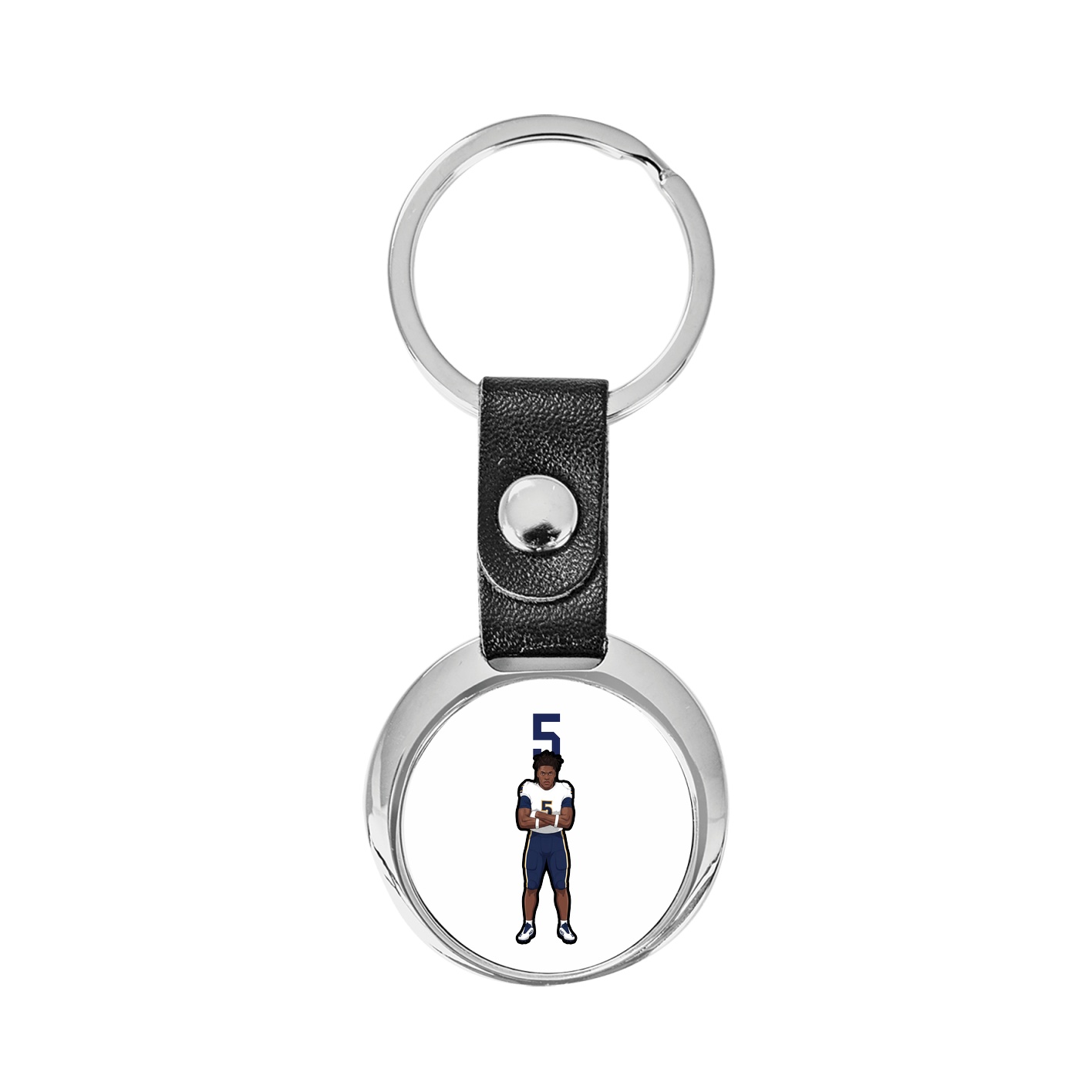 Key Chain — Number Top in Classic