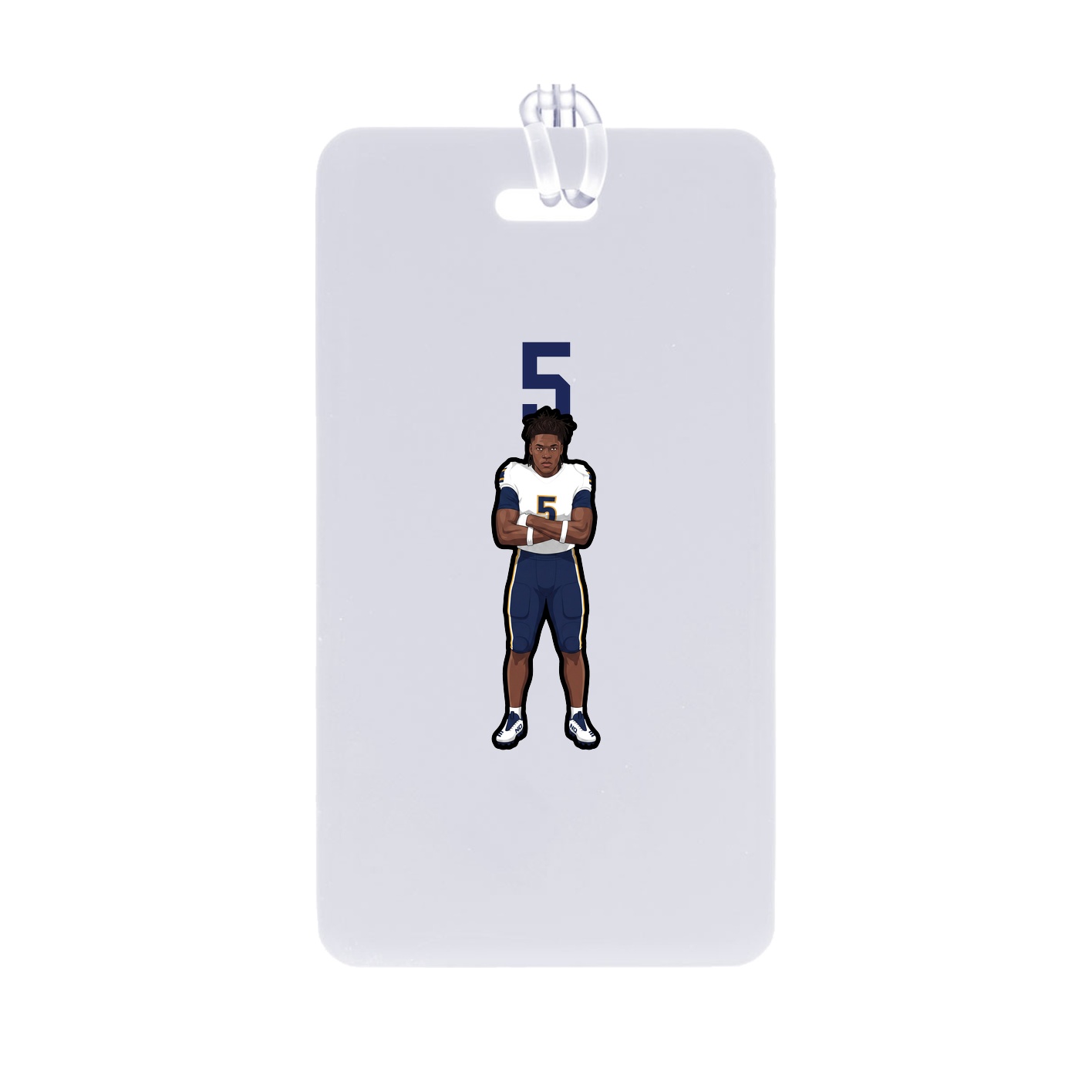 Bag Tag — Number Top in Classic
