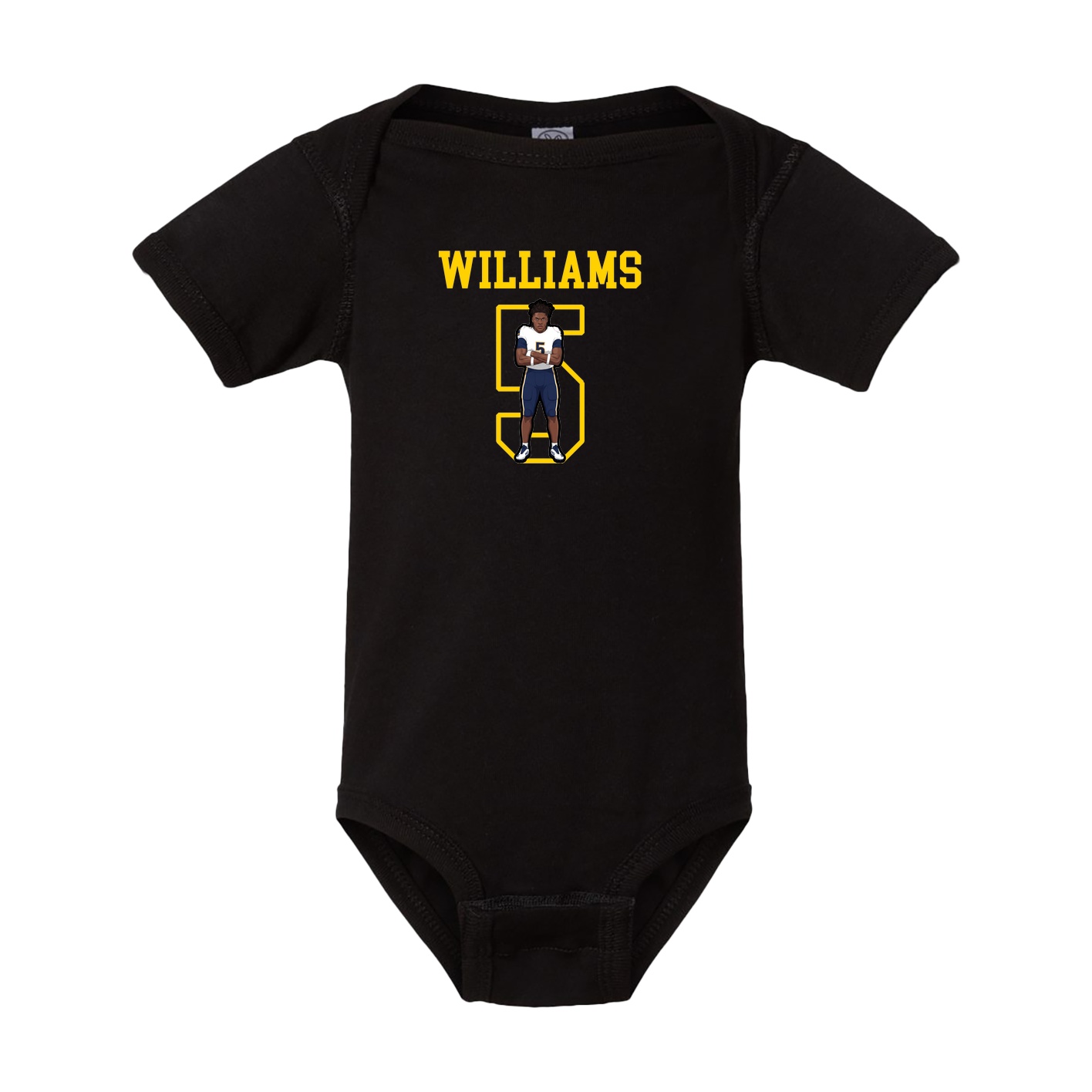 Baby Onesie — Shirsey in Black