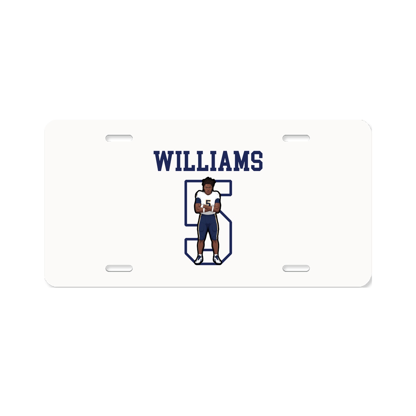 License Plate — Shirsey in Classic