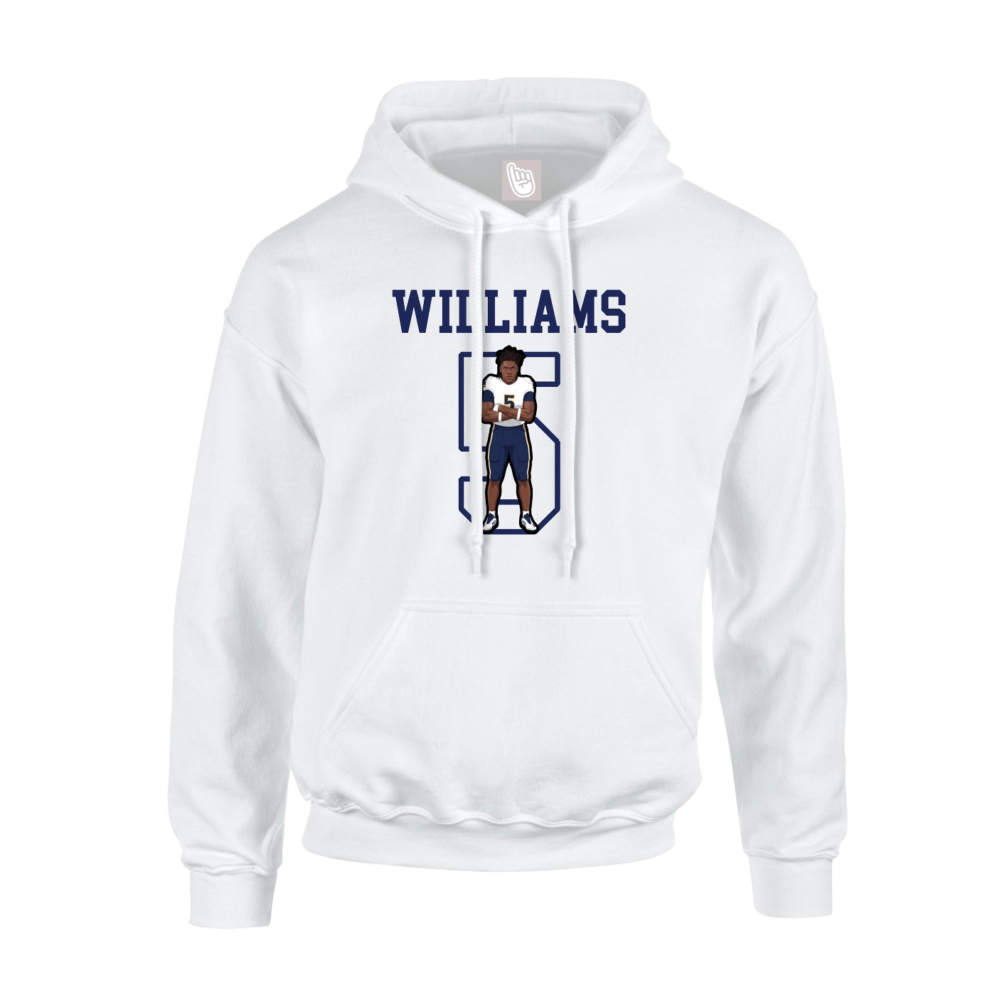 Youth Hoodie — Shirsey in White
