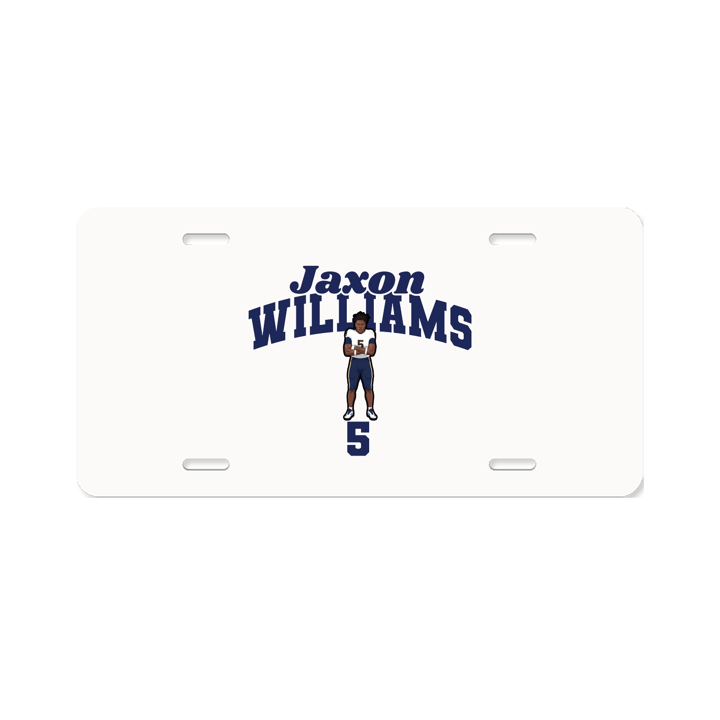 License Plate — Signature Arch in Classic