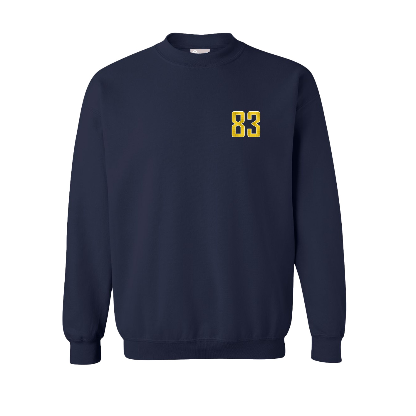 Fleece Crew — Front Shirsy in Navy
