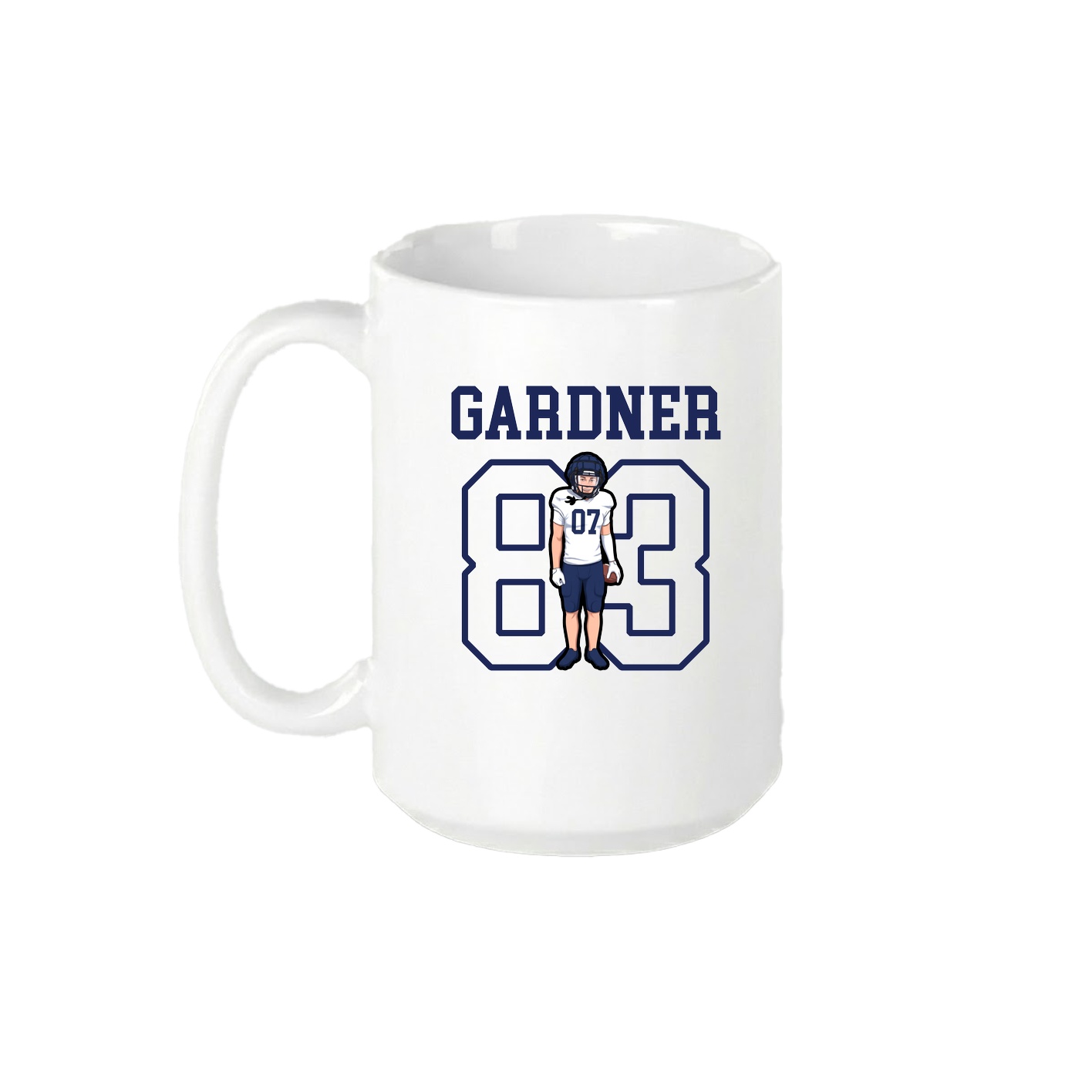15oz Coffee Mug — Shirsey in White
