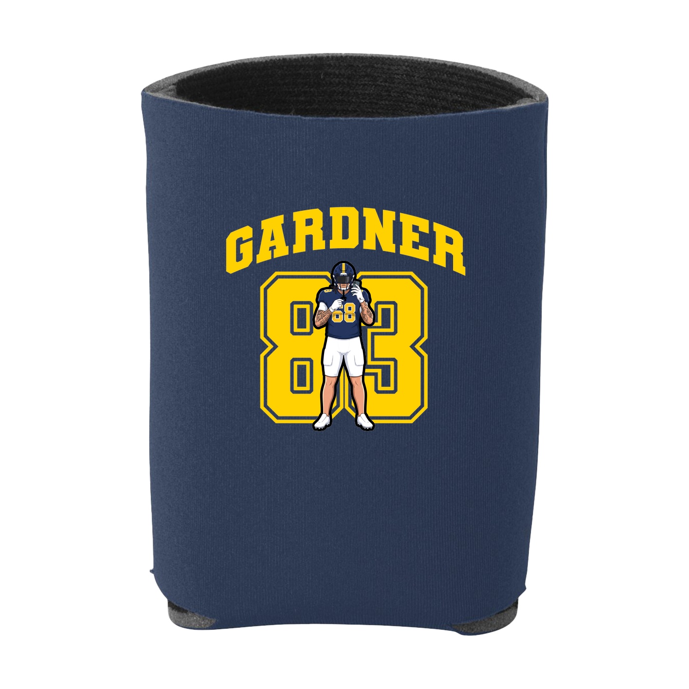 Can Holder — Number in Navy