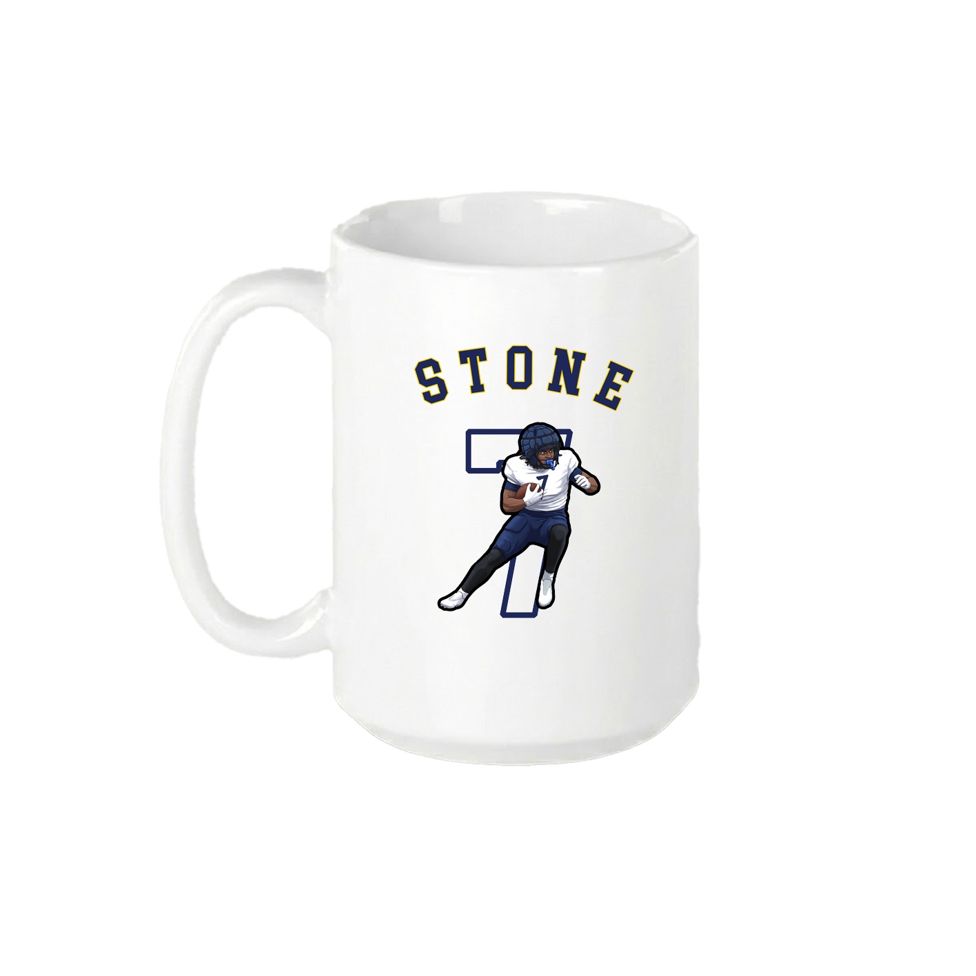 15oz Coffee Mug — Shirsey Arch in White