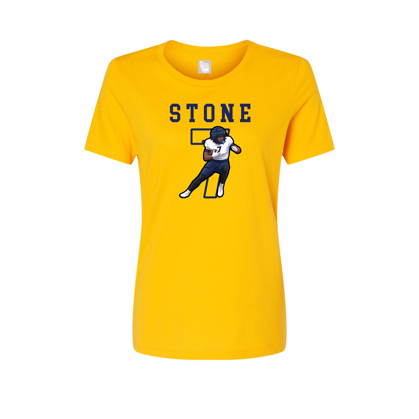 Fitted Women's Tee — Shirsey in Gold