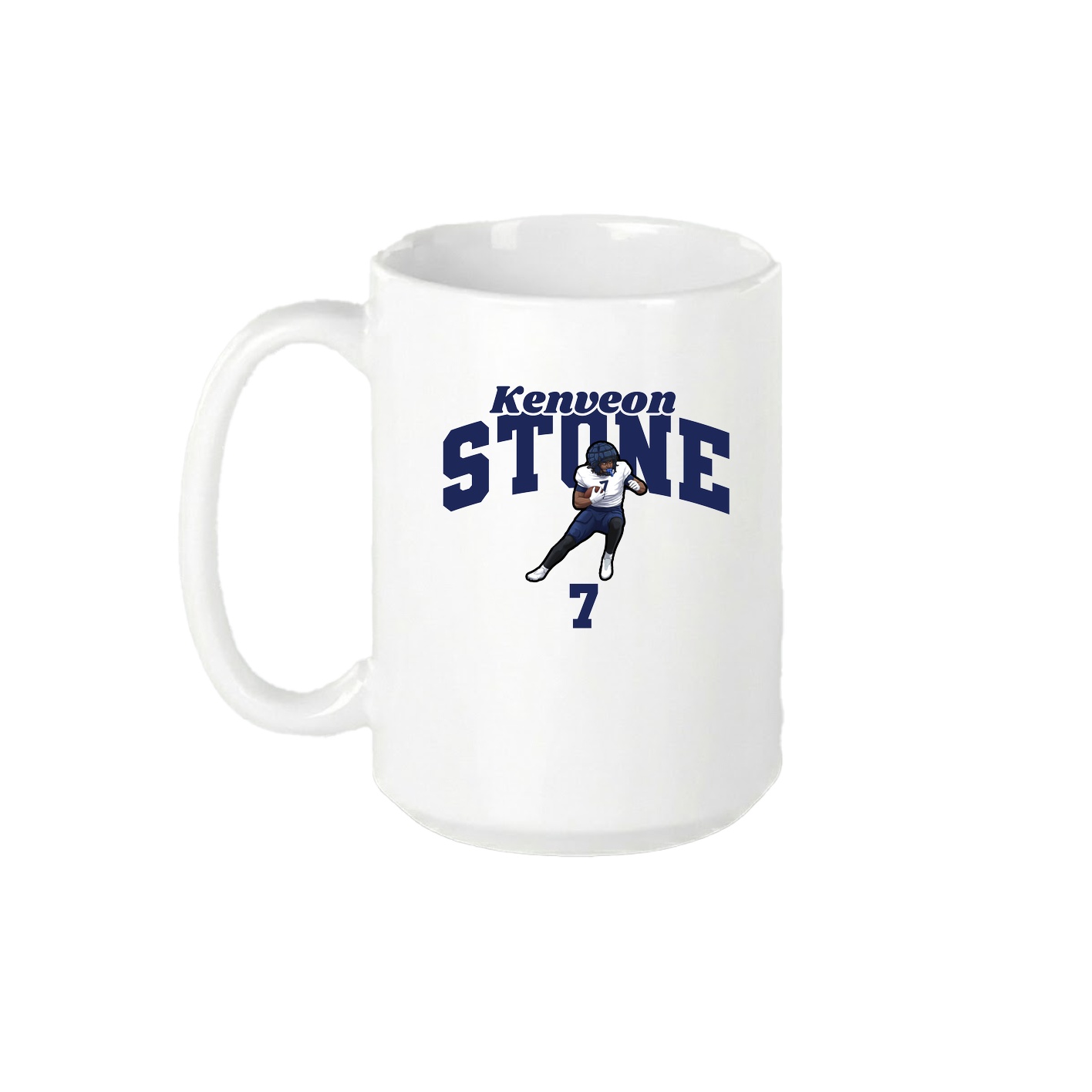 15oz Coffee Mug — Signature Arch in White